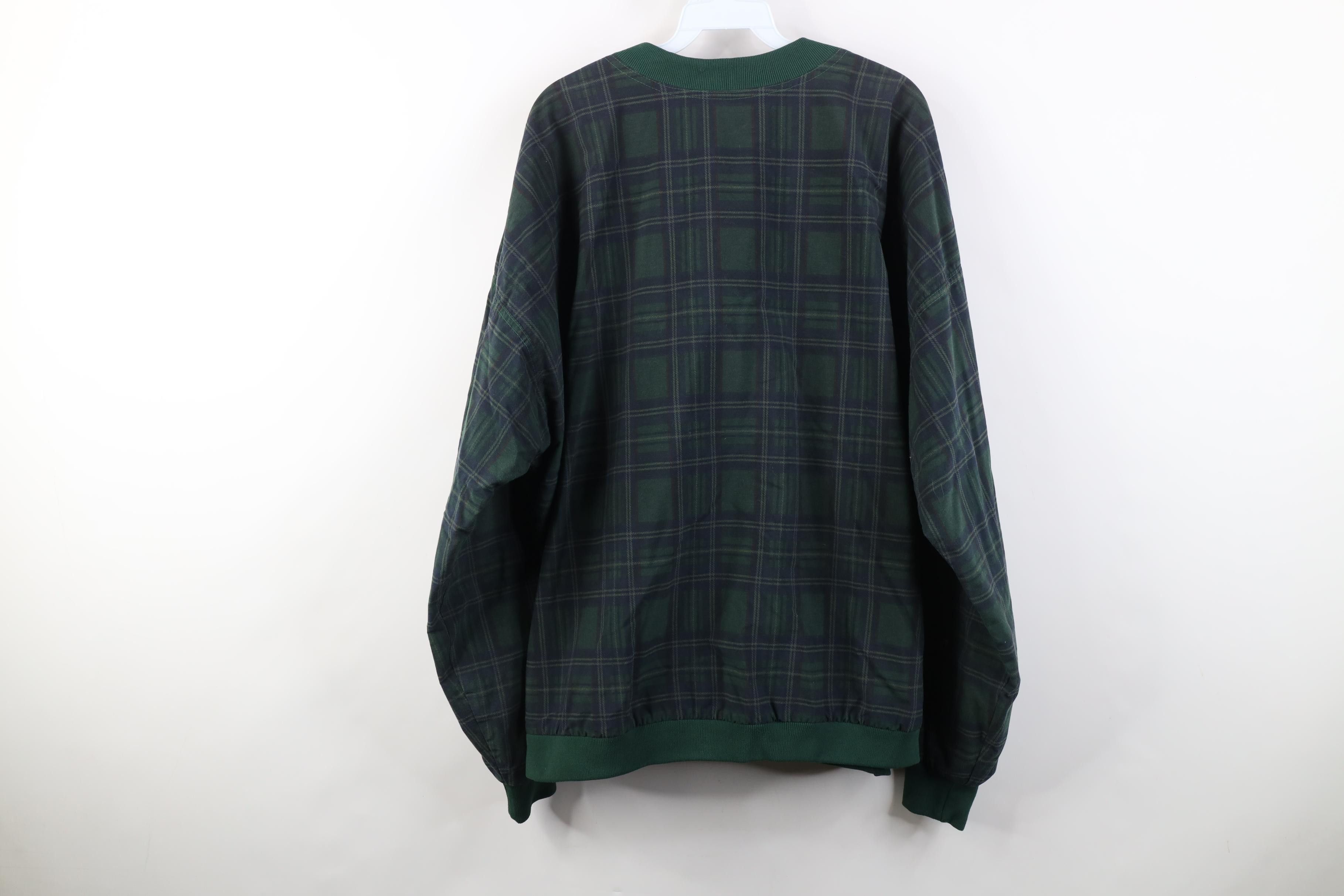 Vintage Vintage 90s Streetwear Pullover Windbreaker Jacket Plaid USA Size US XL / EU 56 / 4 - 8 Thumbnail