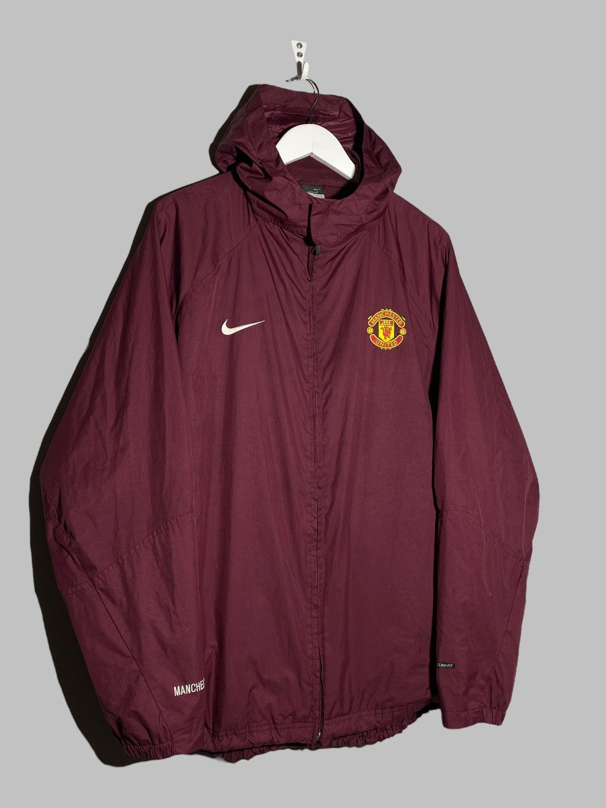 Nike 🔥 Y2K NIKE MANCHESTER UNITED JACKET DRILL VINTAGE FOOTBALL Size US XL / EU 56 / 4 - 4 Thumbnail