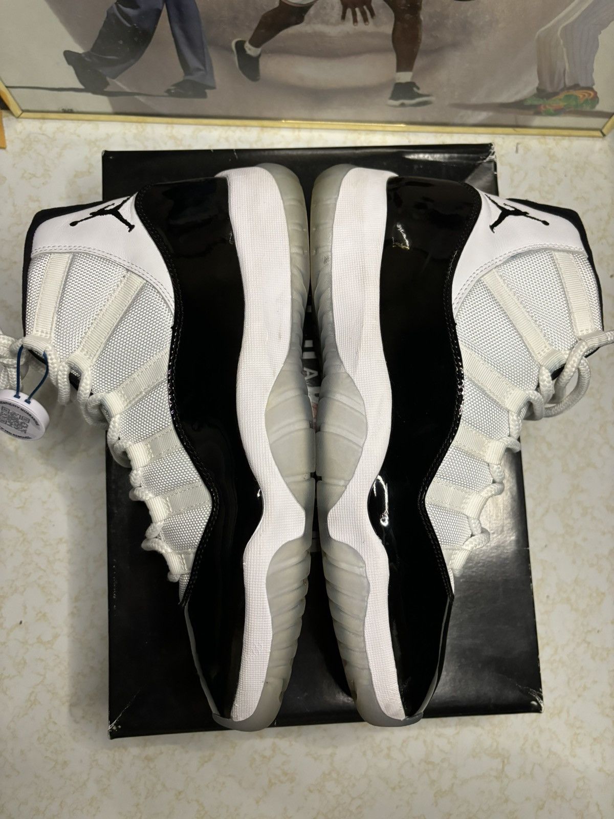 Jordan Brand Air Jordan 11 Retro 2018 Concord 2018 Size US 10.5 / EU 43-44 - 4 Thumbnail