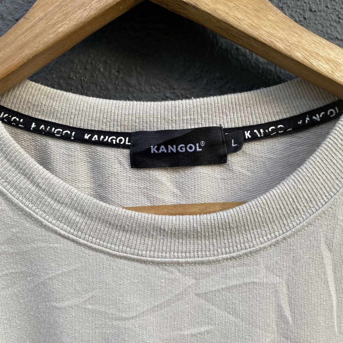 Kangol Thrashed Vintage Kangol Embroidered Logo ERD GRUNGE TSHIRT Size US L / EU 52-54 / 3 - 6 Thumbnail