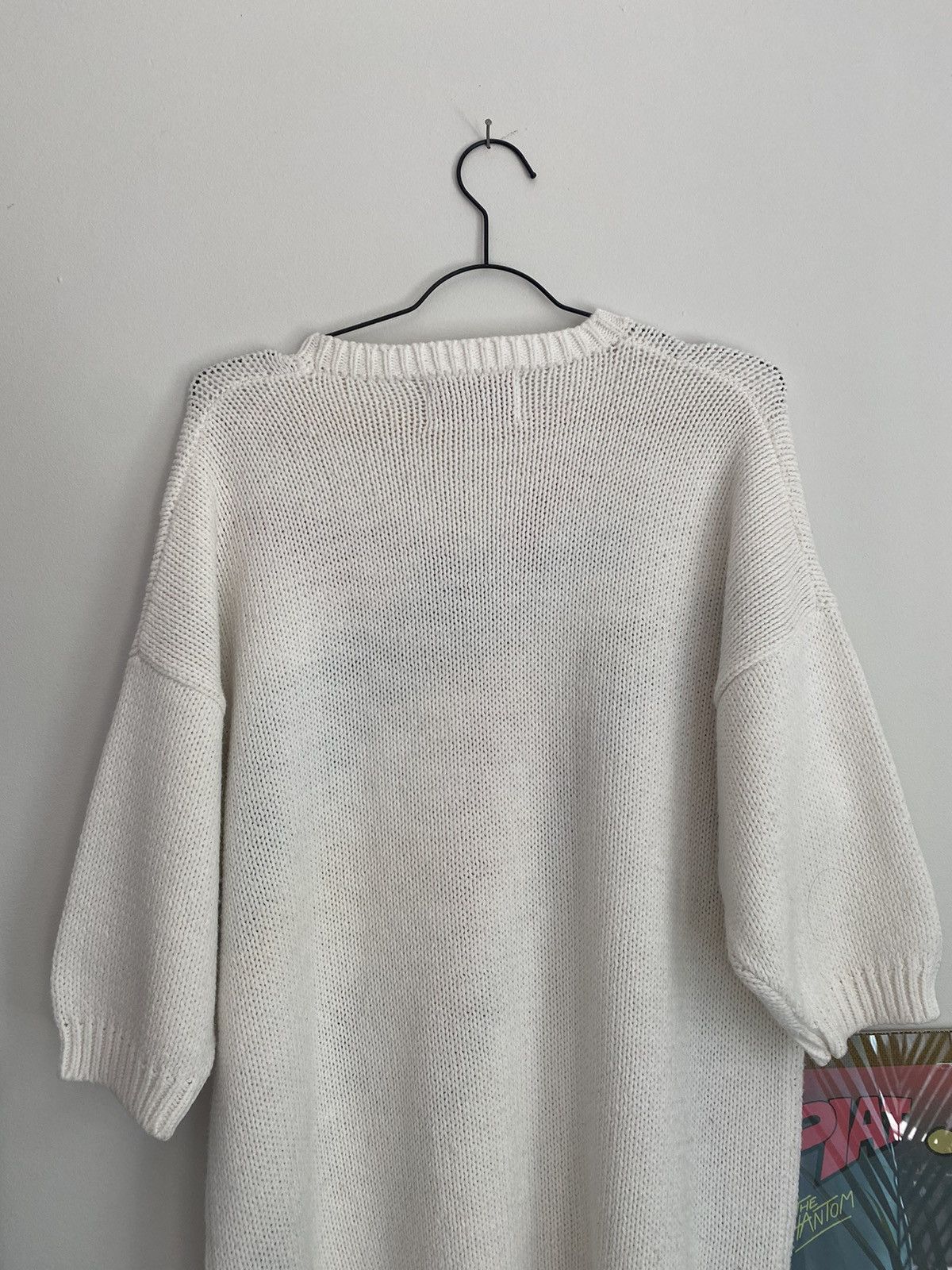 Vintage One of a kind wool sweater with geometric print Size US M / EU 48-50 / 2 - 4 Thumbnail