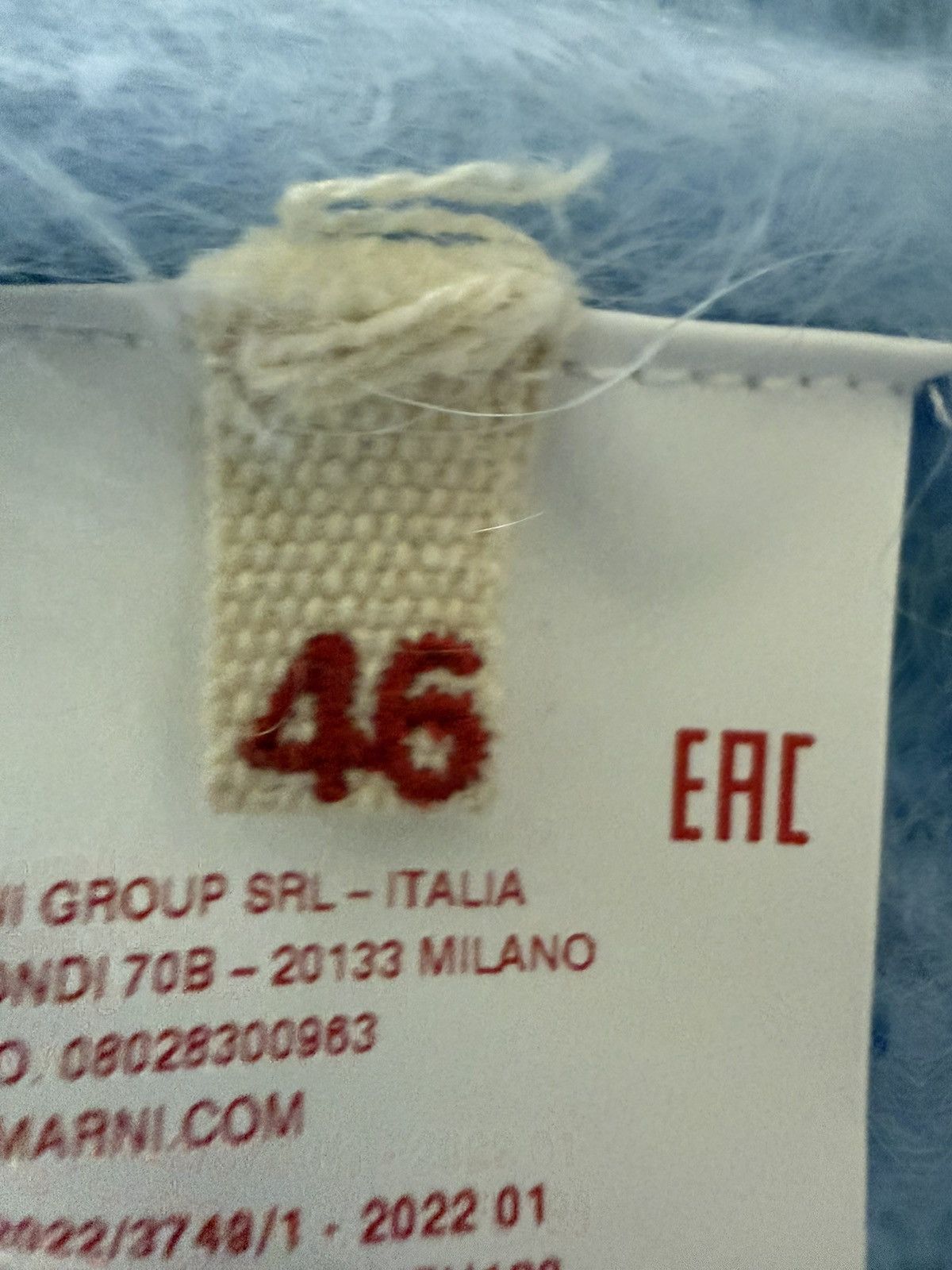 Marni Marni baby blue mohair sweater Size US M / EU 48-50 / 2 - 4 Thumbnail