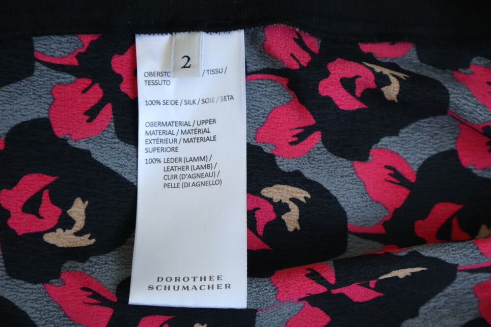 DOROTHEE SCHUMACHER Dorothee Schumacher Silk blouse Multicolour genuine leather Size S / US 4 / IT 40 - 8 Thumbnail