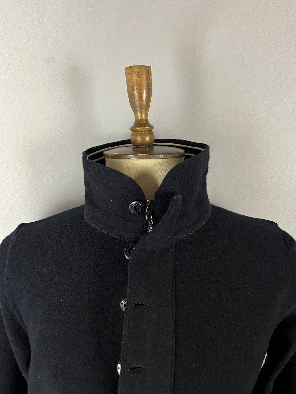 Stone Island Stone Island Sweater Wool Navy Size US XL / EU 56 / 4 - 3 Thumbnail