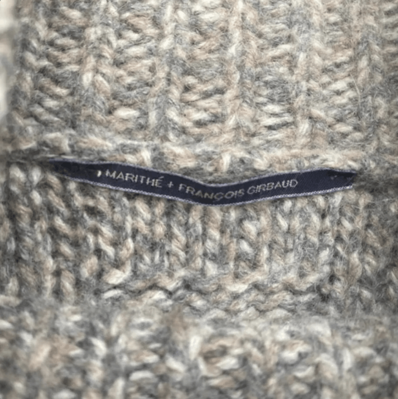 Marithe + Francois Girbaud The Marithé Francois Girbaud Cropped Knit Size M / US 6-8 / IT 42-44 - 7 Thumbnail
