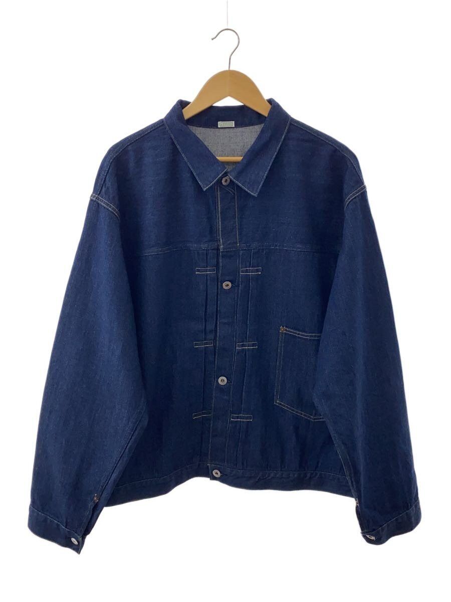 A.PRESSE Denim Jacket, Size 52, Idg, Plain, 25aap-01-39 Size US L / EU 52-54 / 3 - 1 Thumbnail