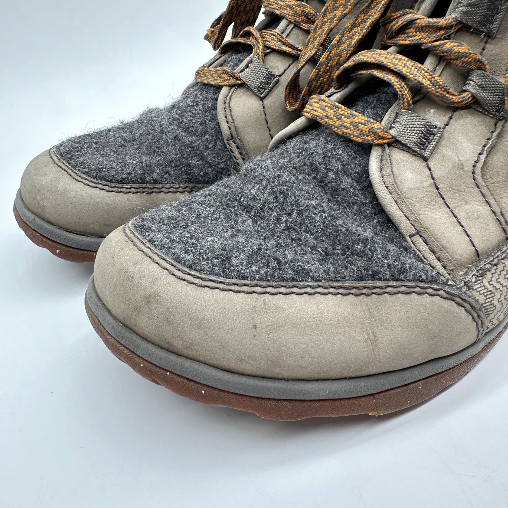 Chaco Chaco Boots Womens 10 Gray Nickel Fleece Lined Ankle Winter Snow Boot J150184 Size L / US 10 / IT 46 - 7 Thumbnail