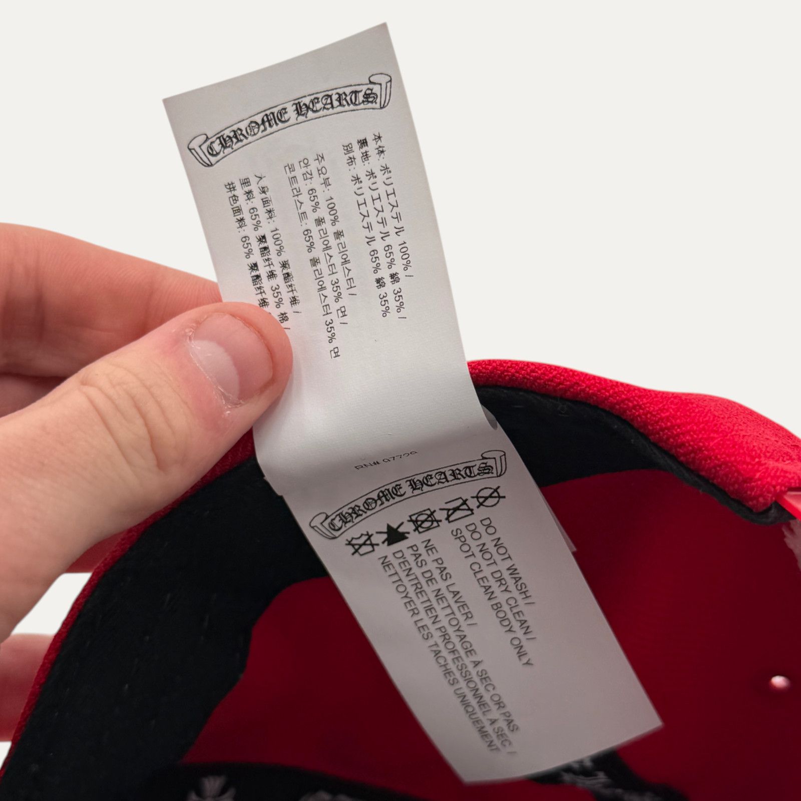Chrome Hearts Chrome Hearts CH Embroidered Baseball Hat Size ONE SIZE - 4 Thumbnail