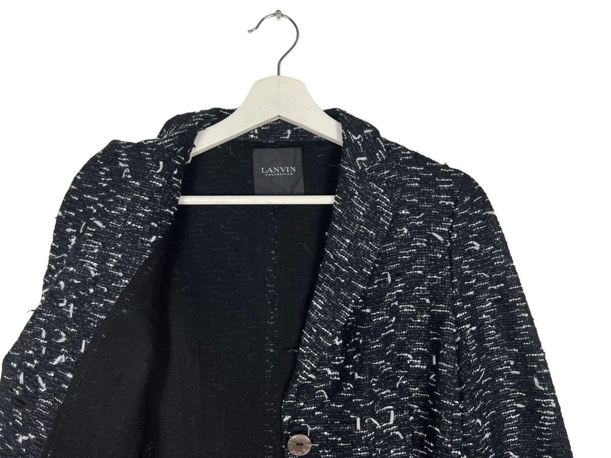 Lanvin 🔥 LANVIN COLLECTION TWEED JACKET Size M / US 6-8 / IT 42-44 - 10 Thumbnail