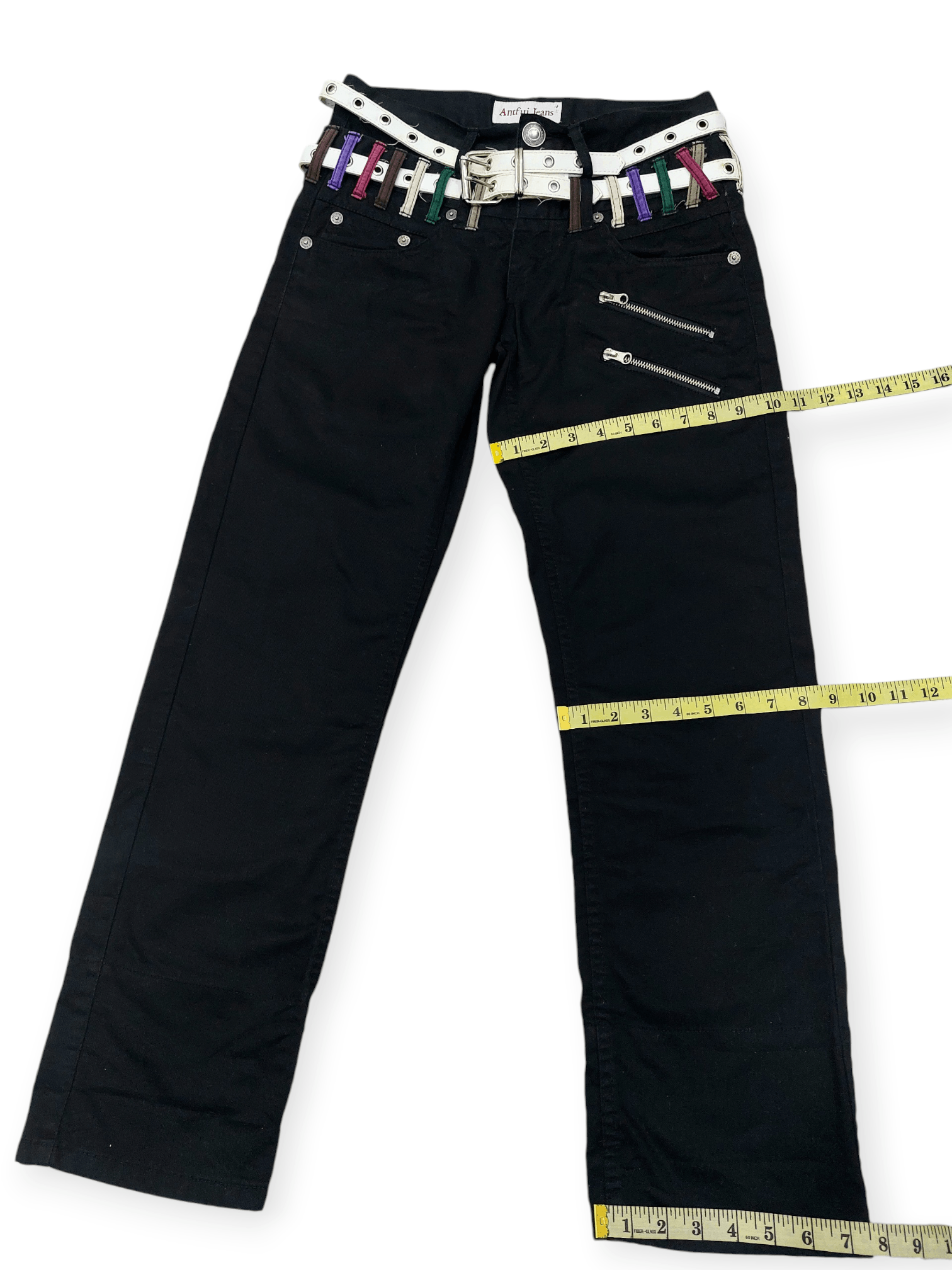 Japanese Brand Antfui Jeans Double Waist Seditionaries Denim Size US 30 / EU 46 - 13 Thumbnail