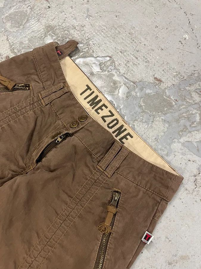 Vintage 2000s Vintage Tactical Brown Cargo Pants Size US 30 / EU 46 - 6 Thumbnail