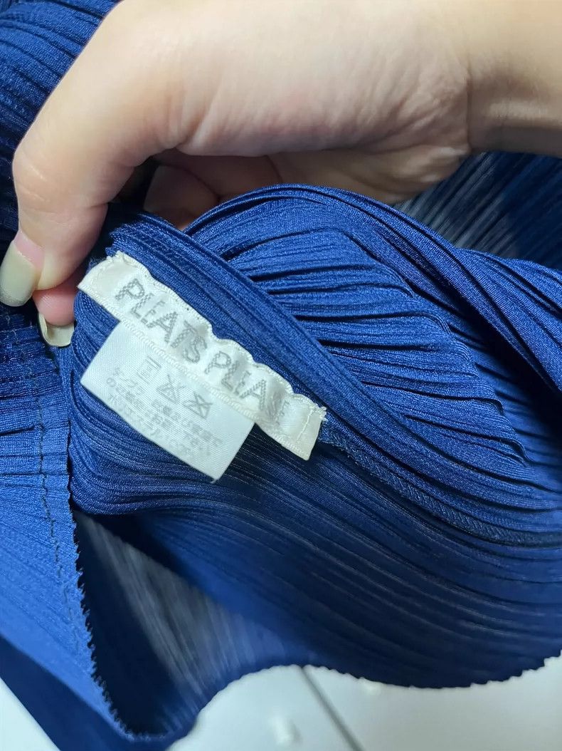 Issey Miyake issey miyake Long sleeves in royal blue 2505-Nextarrow Size L / US 10 / IT 46 - 4 Thumbnail