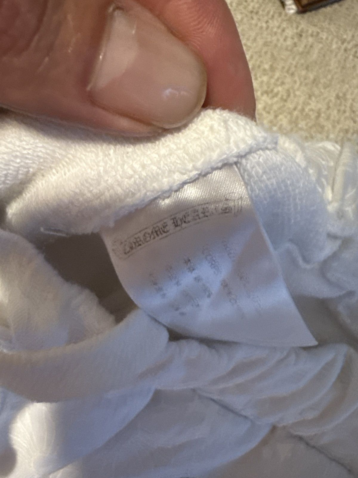 Chrome Hearts Chrome Hearts White Cross Sweat Pants XL Size US 34 / EU 50 - 9 Thumbnail