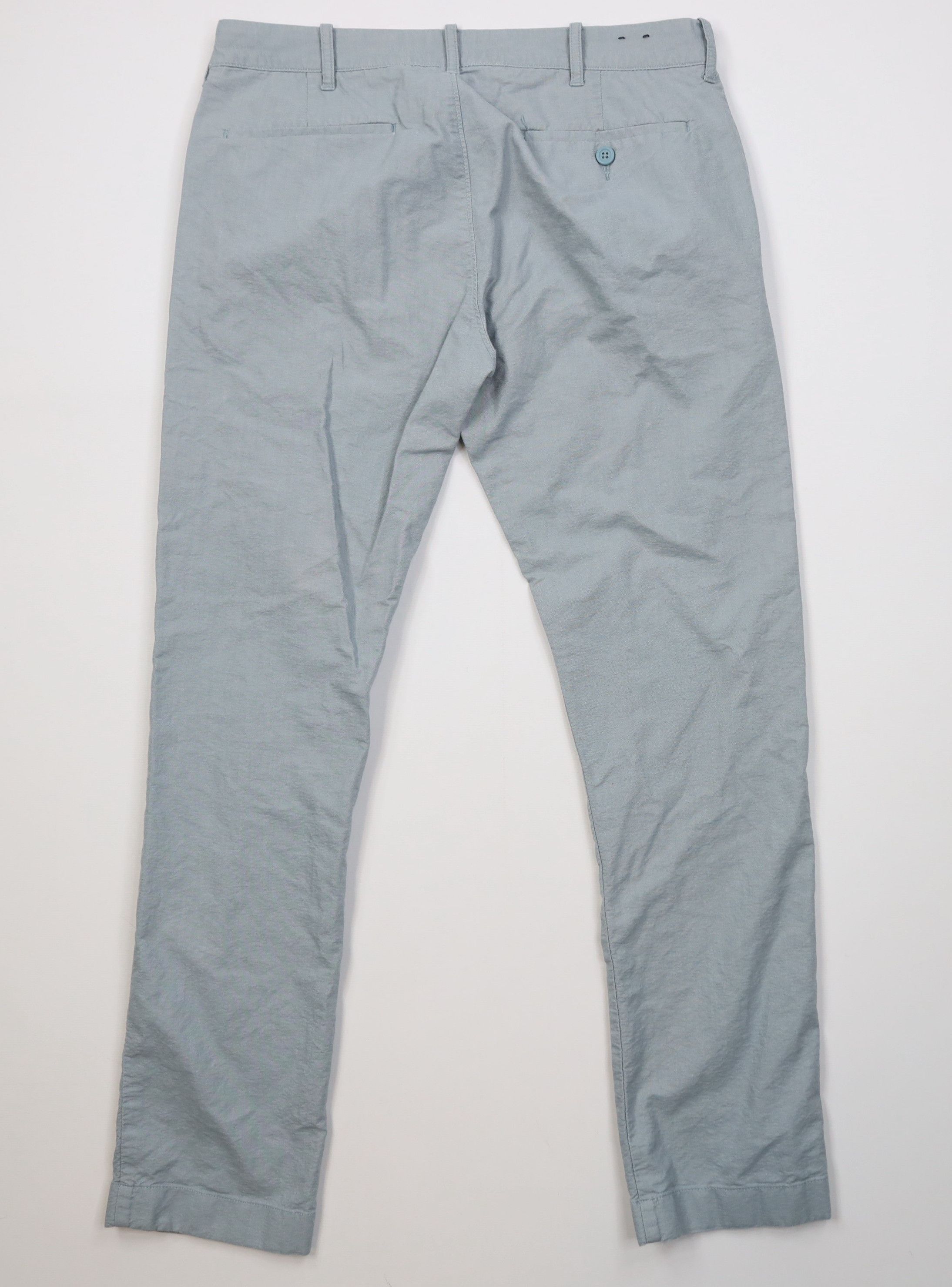 J.Crew J Crew The Driggs Skinny Leg Chino Pants Trousers Blue Size US 32 / EU 48 - 9 Thumbnail