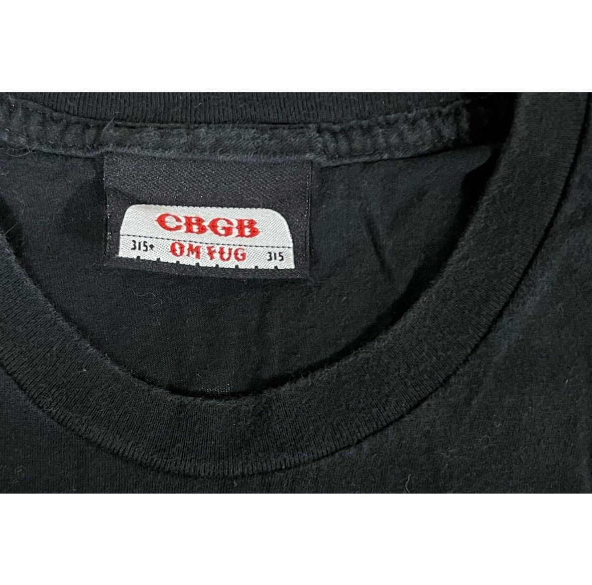 Band Tees Black Red ‘Save CBGB’ Short Sleeve T-Shirt Top Tee Size L ⛓️ Size US L / EU 52-54 / 3 - 4 Thumbnail