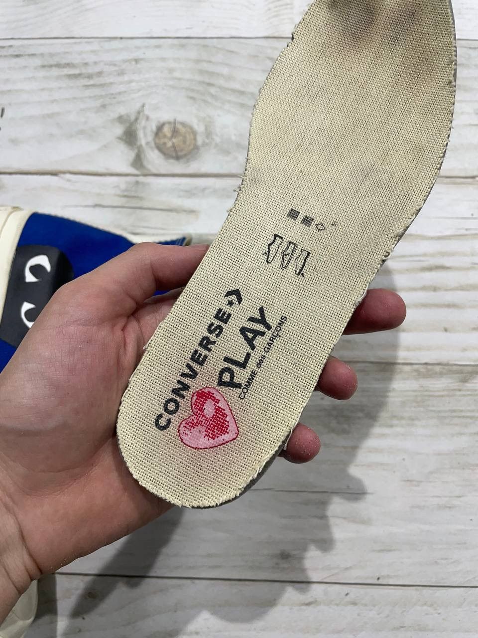 Comme des Garcons Comme Des Garçons Play x Converse High Top Sneakers Woman Size US 8 / IT 38 - 20 Thumbnail