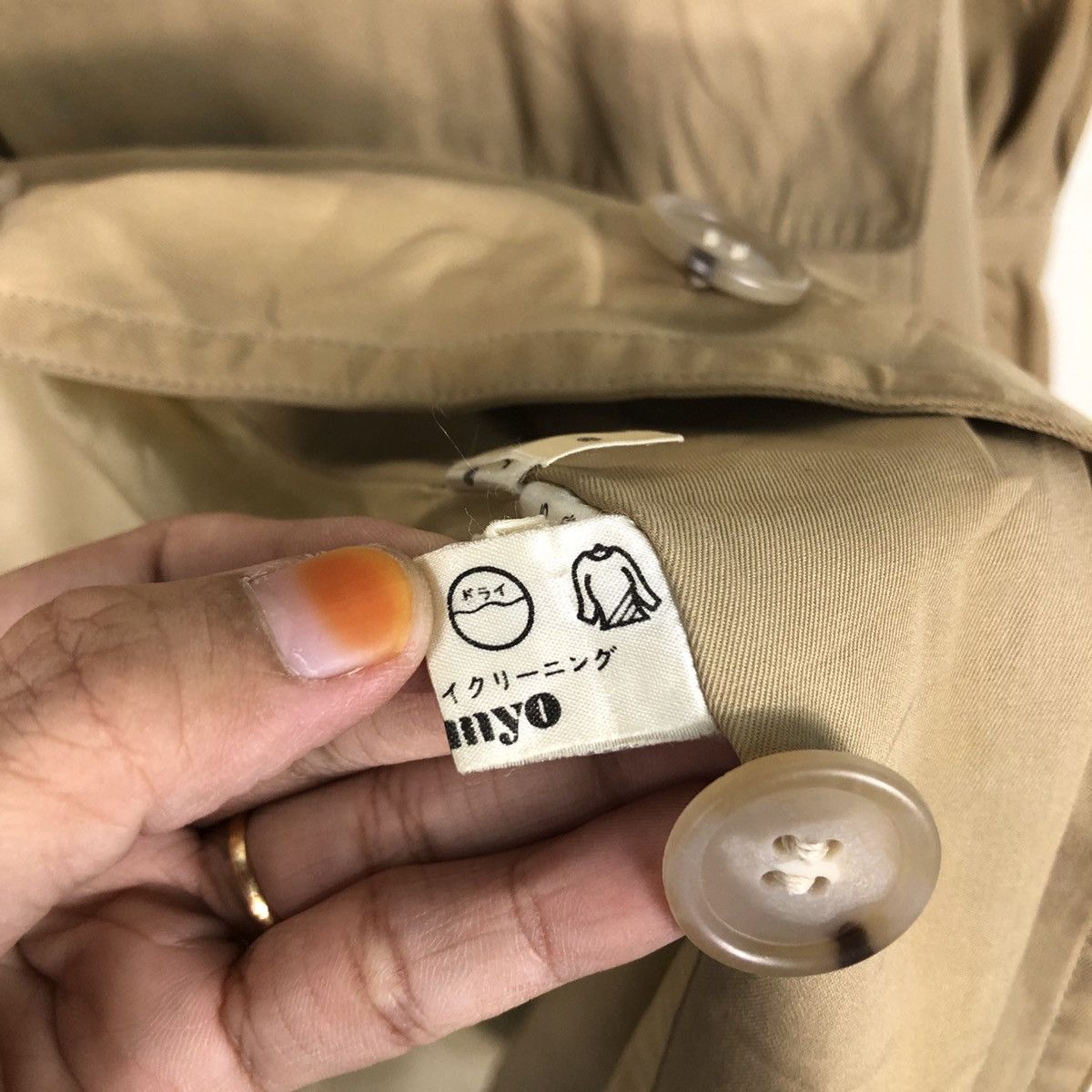 Yves Saint Laurent Vintage Long Jacket Button Yves Saint Laurent Size US M / EU 48-50 / 2 - 25 Thumbnail