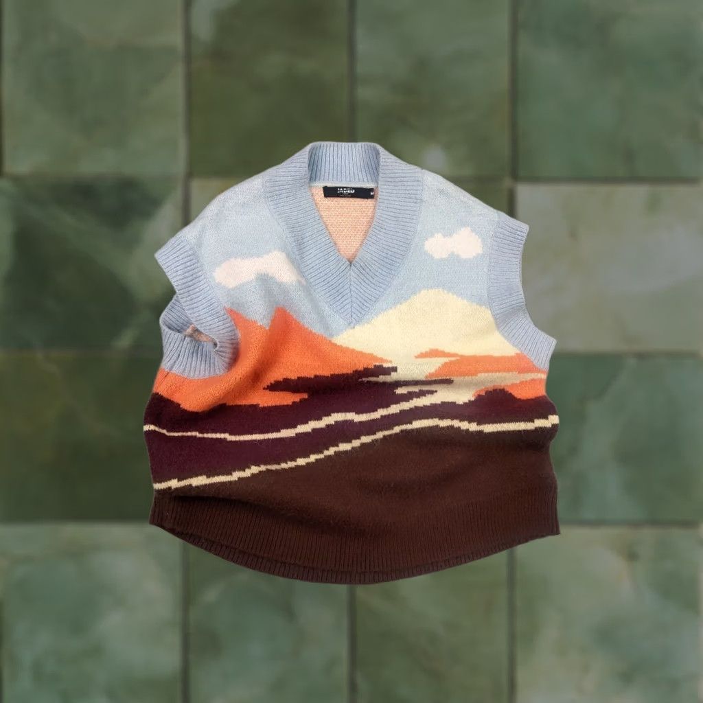 Jaded London × Streetwear Loose knit grunge nirvana jumper | Grailed