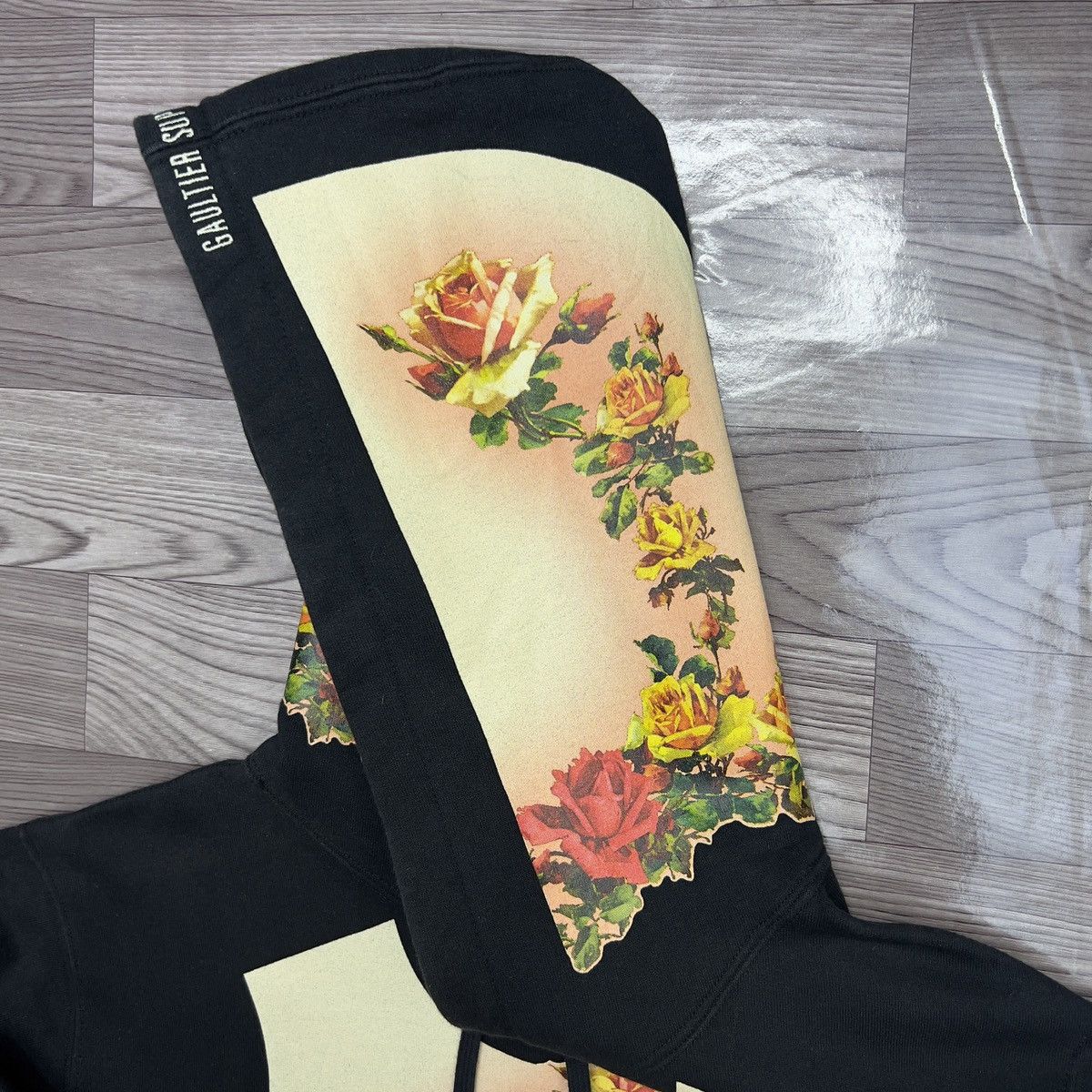 Jean Paul Gaultier × Supreme Supreme x Jean Paul Gaultier Floral Print Hooded Sweatshirt Size US M / EU 48-50 / 2 - 7 Thumbnail