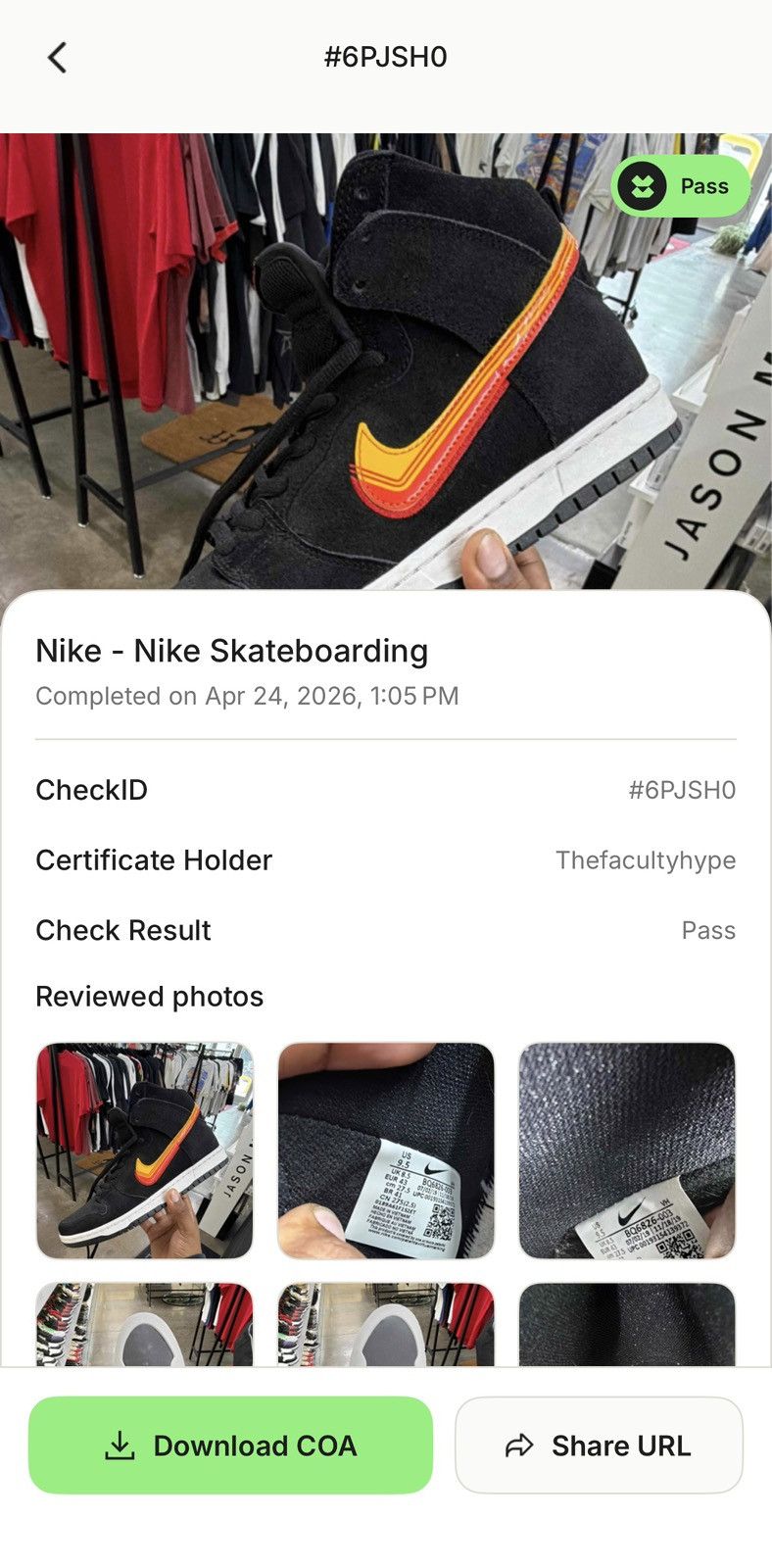 Nike Nike SB Dunk High Truck It Size 9.5 (2020) Size US 9.5 / EU 42-43 - 11 Thumbnail