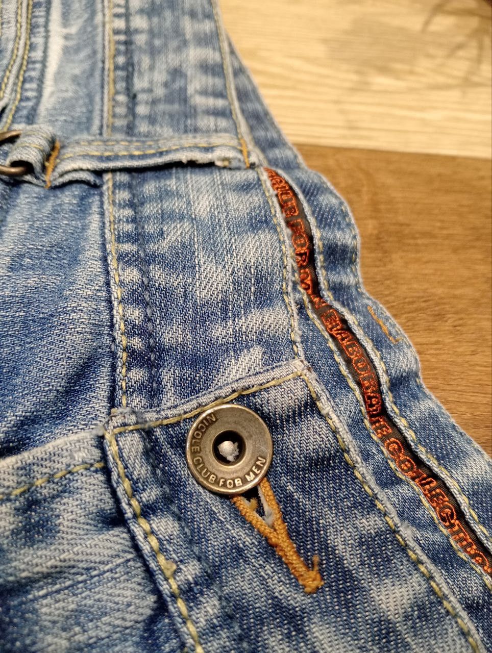 Nicole Club JAPANESE NICOLE CLUB FOR MEN FLARED DENIM JEANS Size US 34 / EU 50 - 7 Thumbnail
