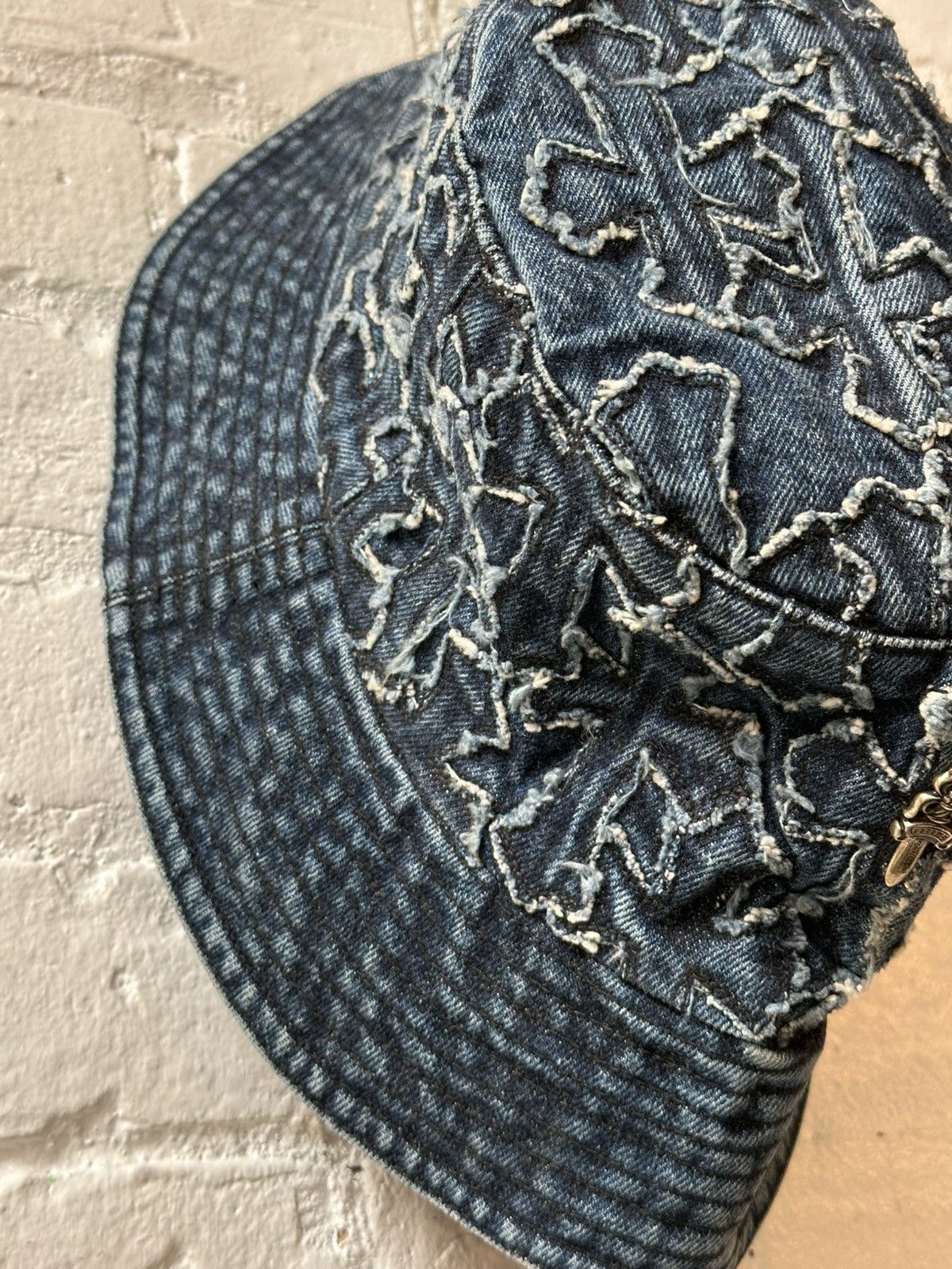 Chrome Hearts CHROME HEARTS DAGGER PATCH BUCKET HAT Size ONE SIZE - 3 Thumbnail