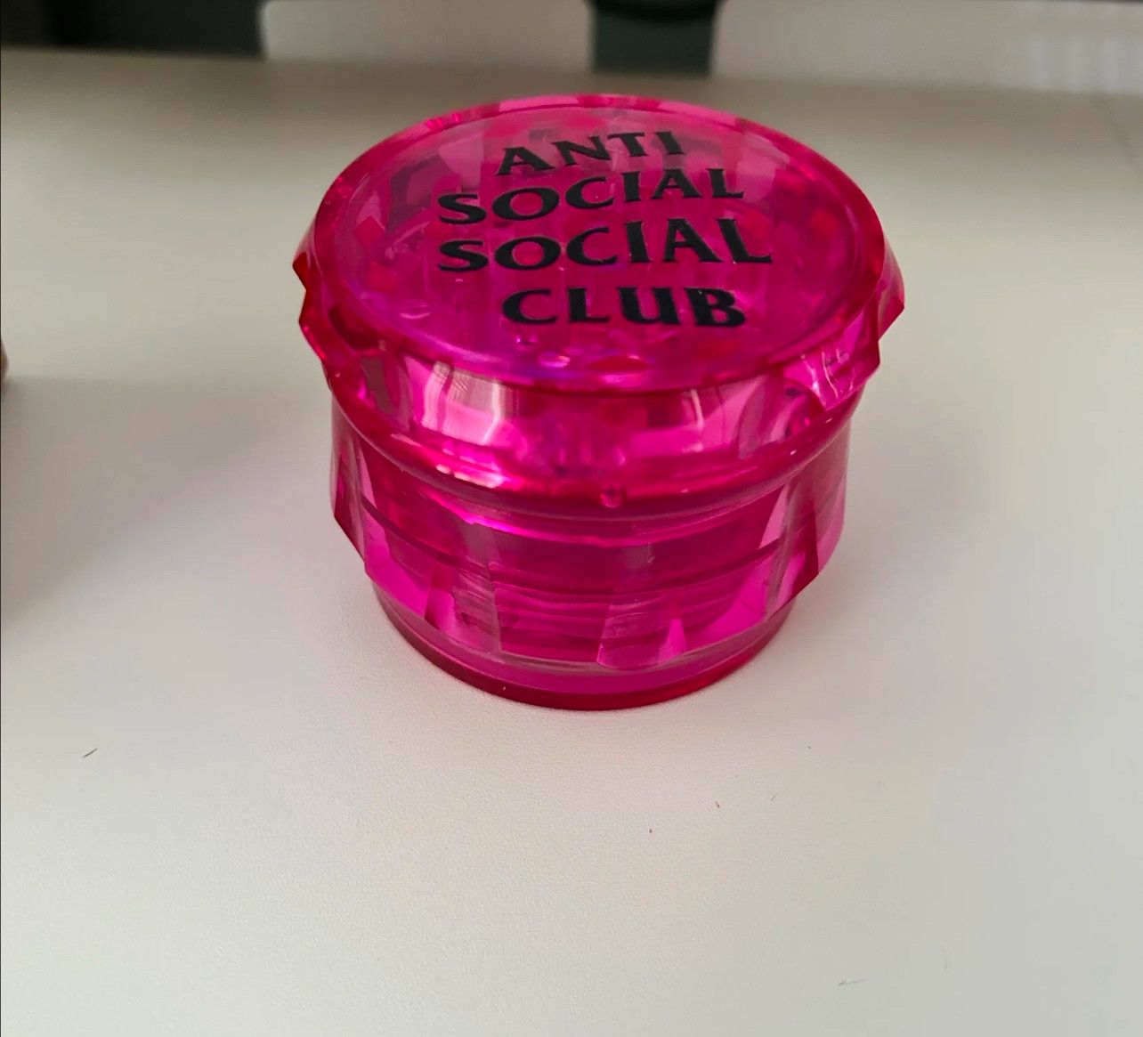 Anti Social Social Club New Anti Social Social Club ASSC Grinder Jelly Bean Pink Size ONE SIZE - 1 Thumbnail