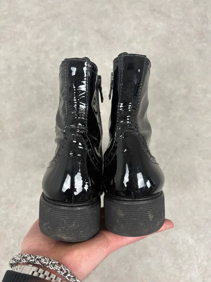 Prada 2000s Prada Black Satin Leather Classy Boots Size US 9 / EU 42 - 6 Thumbnail