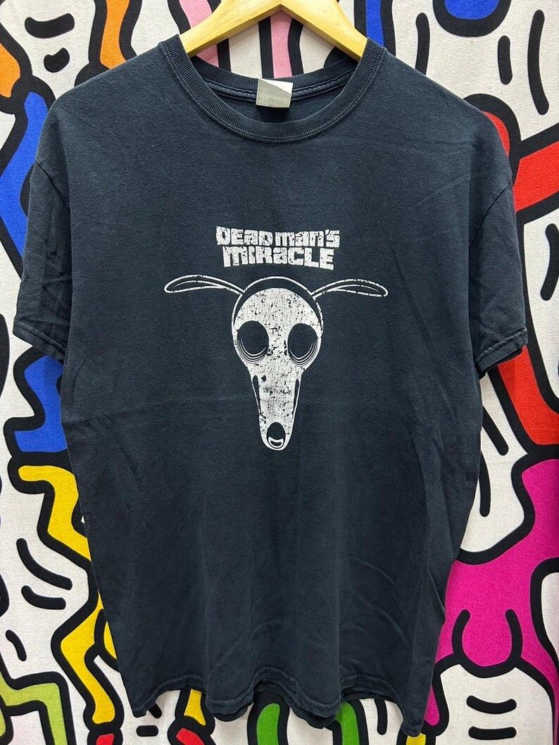 Vintage Vintage 2000s Dead Man's Miracle tshirt size M Size US M / EU 48-50 / 2 - 2 Thumbnail
