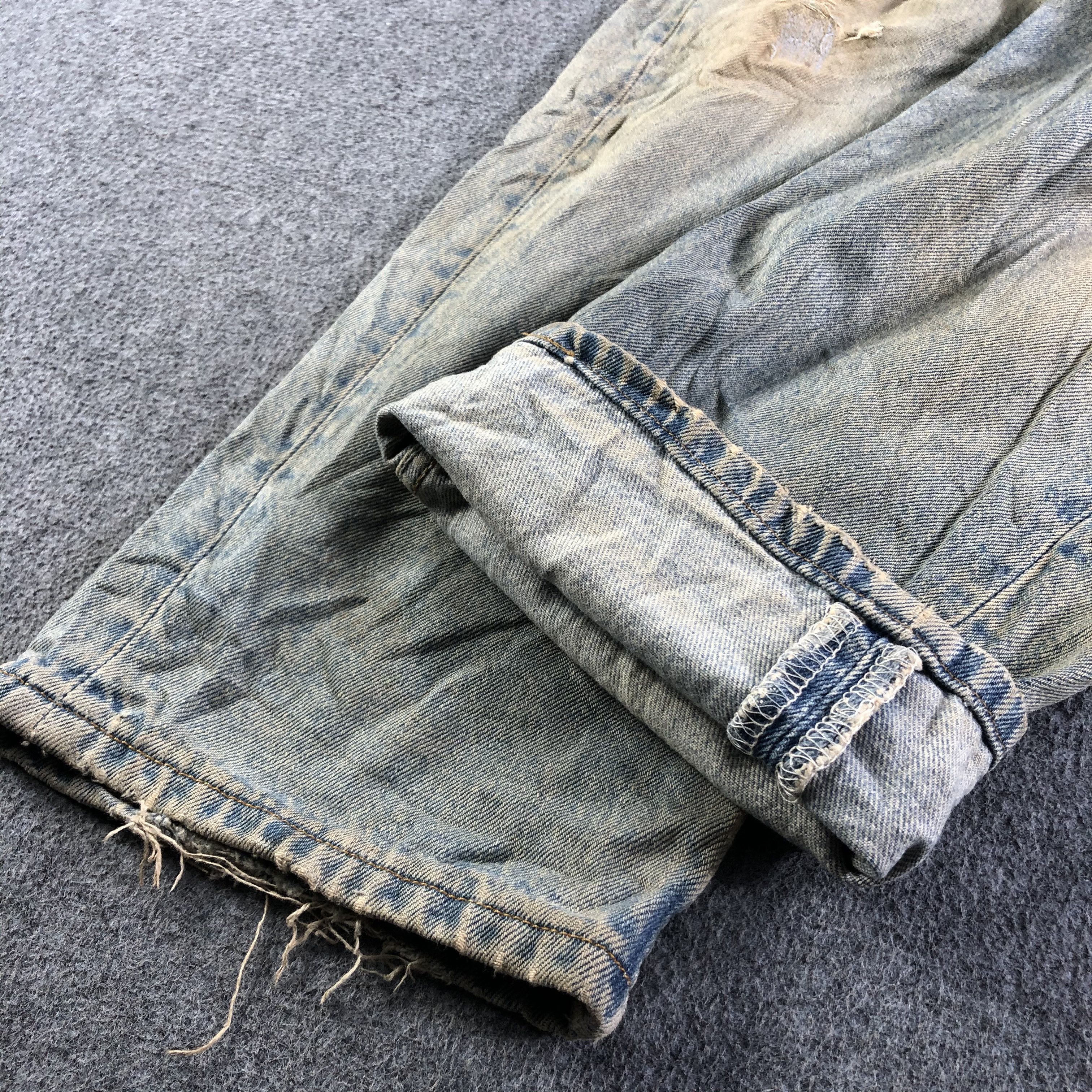Levi's Vintage 90s Levis 501 Jeans-J3980 Size US 34 / EU 50 - 7 Thumbnail