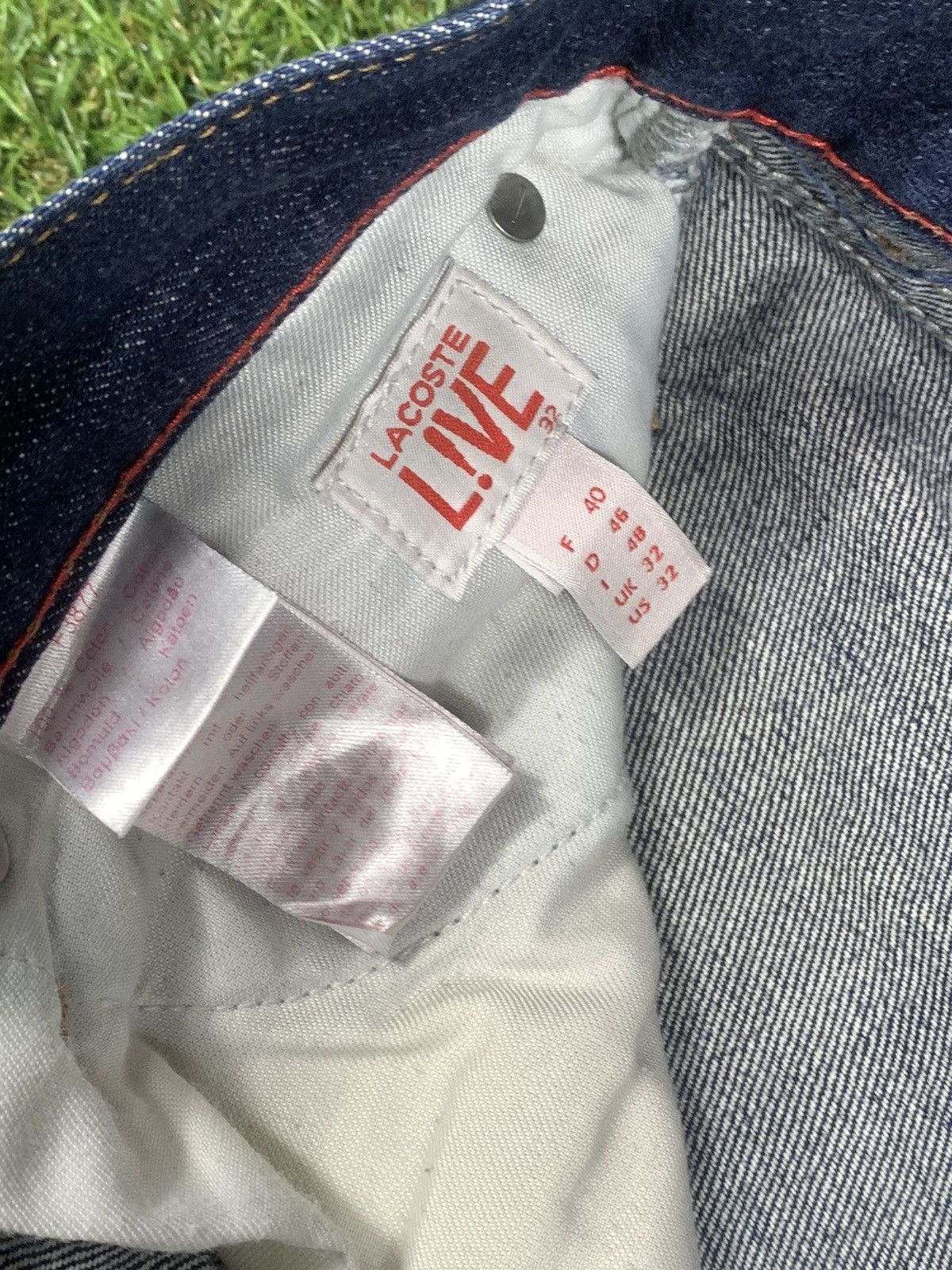 Lacoste Vintage Lacoste denim jeans japanese y2k size 32 Size US 32 / EU 48 - 7 Thumbnail