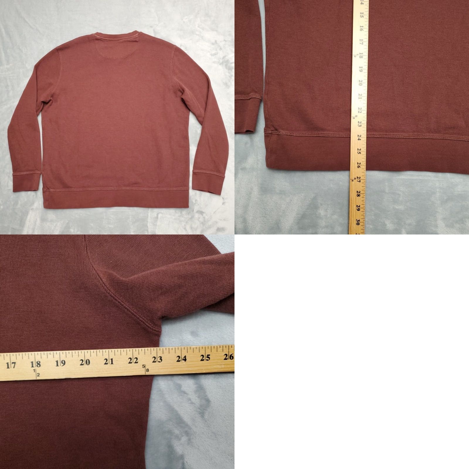 UNTUCKit UNTUCKit Mens L Brown Vanerosa Henley Long Sleeve Viscose Blend Pullover Shirt Size US L / EU 52-54 / 3 - 8 Thumbnail