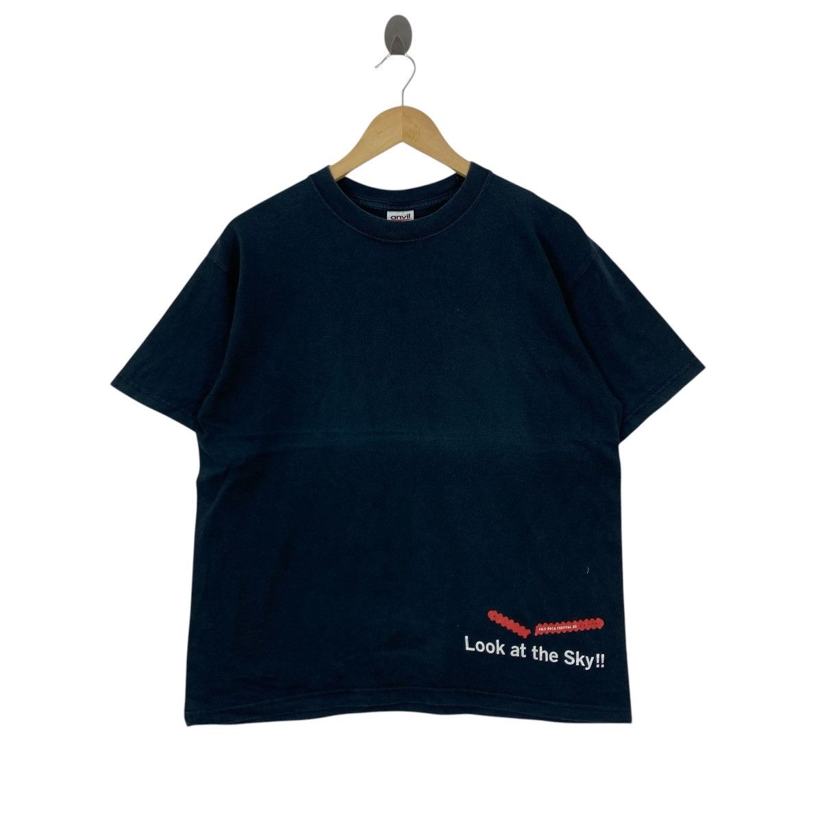 Band Tees Vintage 2003 Fuji Rock Festival Shirt Anvil Skeleton M Y2K Size US M / EU 48-50 / 2 - 1 Thumbnail