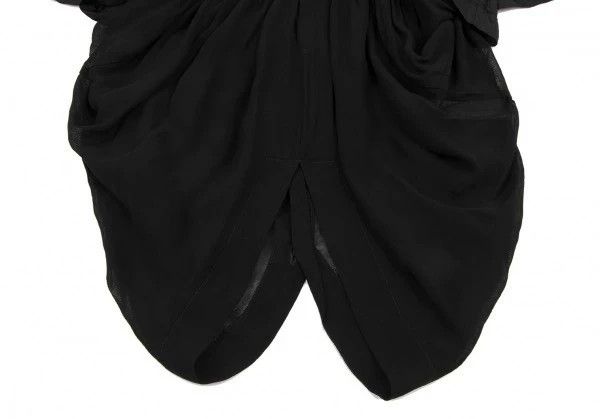 Comme des Garcons Comme Des Garcons Black Retro Big Button See-Through Top Size S / US 4 / IT 40 - 7 Thumbnail
