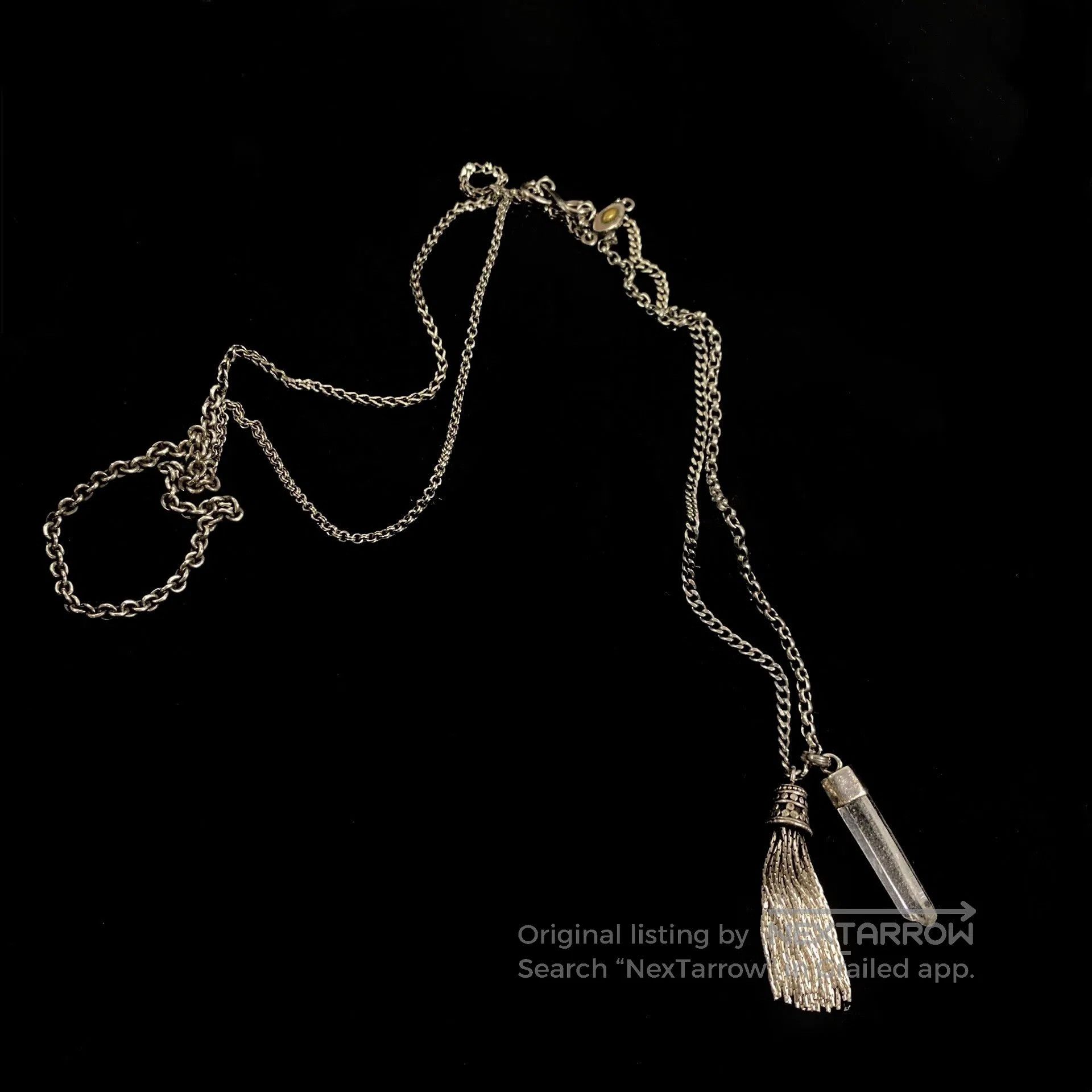 Gunda Gunda Gem Tassel Necklace. Size ONE SIZE - 1 Thumbnail