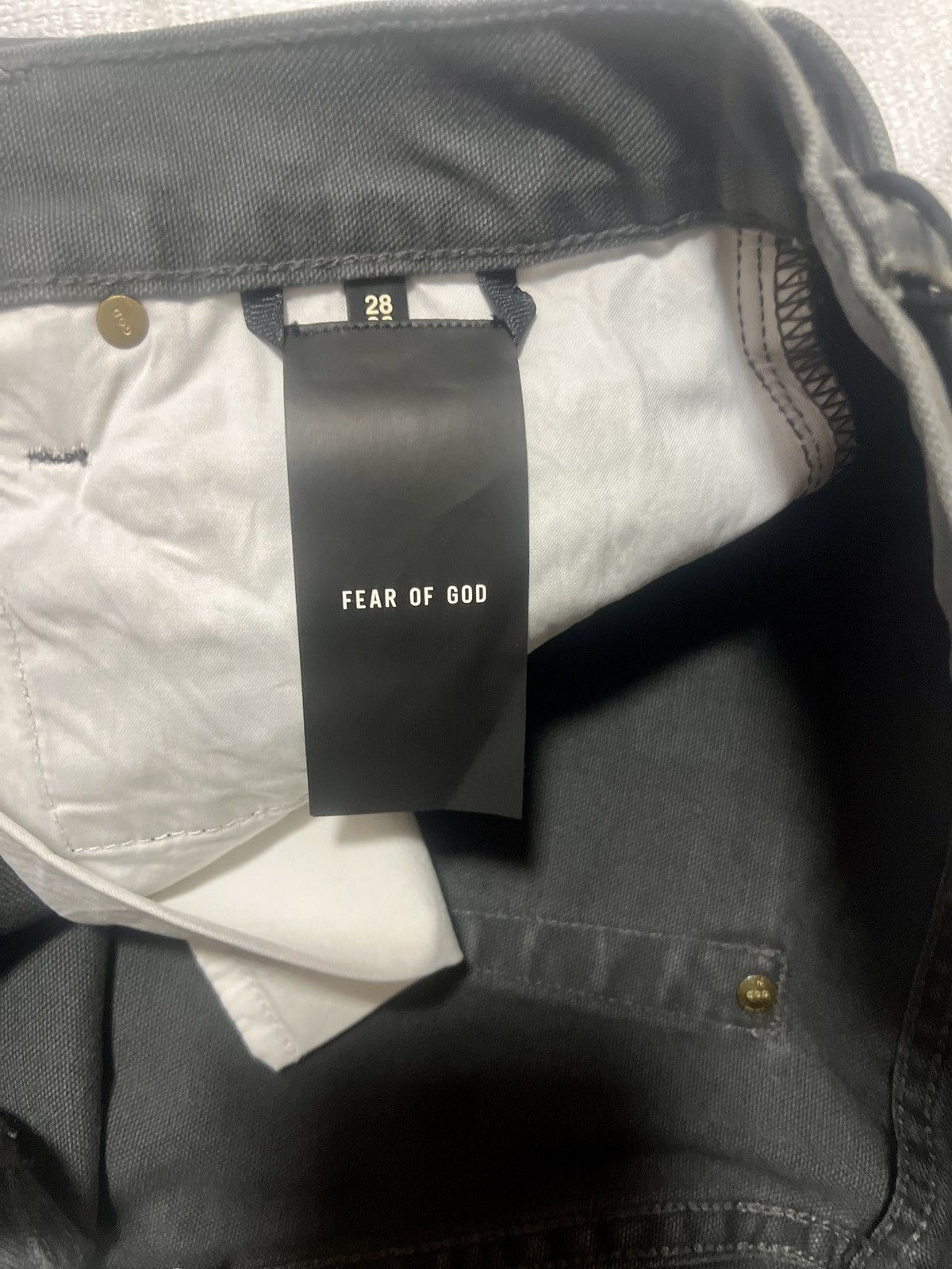 Fear of God Fear of God Six Collection Slim Fit Denim Jeans Size US 28 / EU 44 - 9 Thumbnail