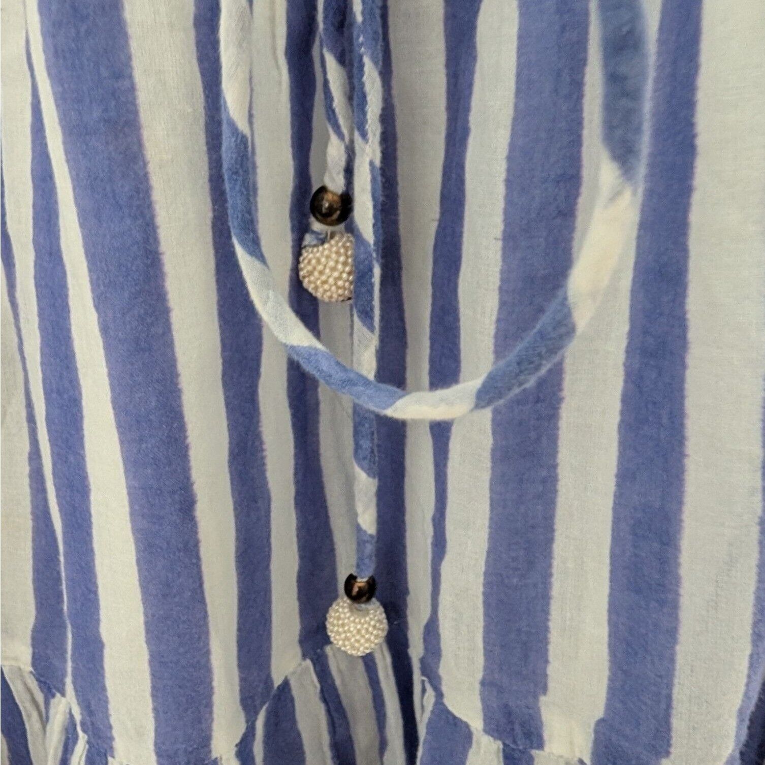 Oliphant Oliphant Tuckernuck Stripe Maxi Dress Womens Size XL Blue Size XL / US 12-14 / IT 48-50 - 7 Thumbnail