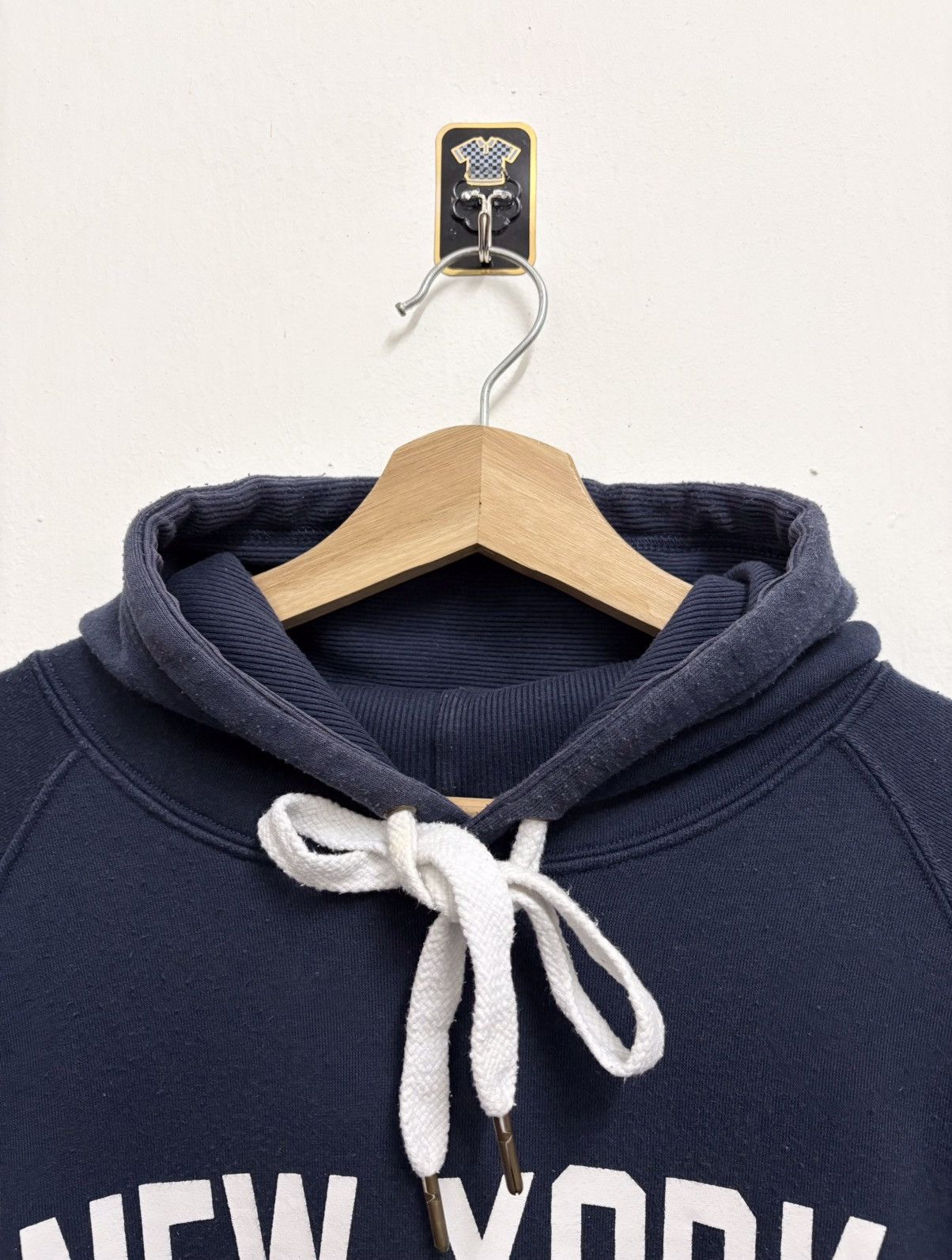 Number (N)ine 2000's Number (N)ine - New York City Navy Hoodie Size US M / EU 48-50 / 2 - 10 Thumbnail
