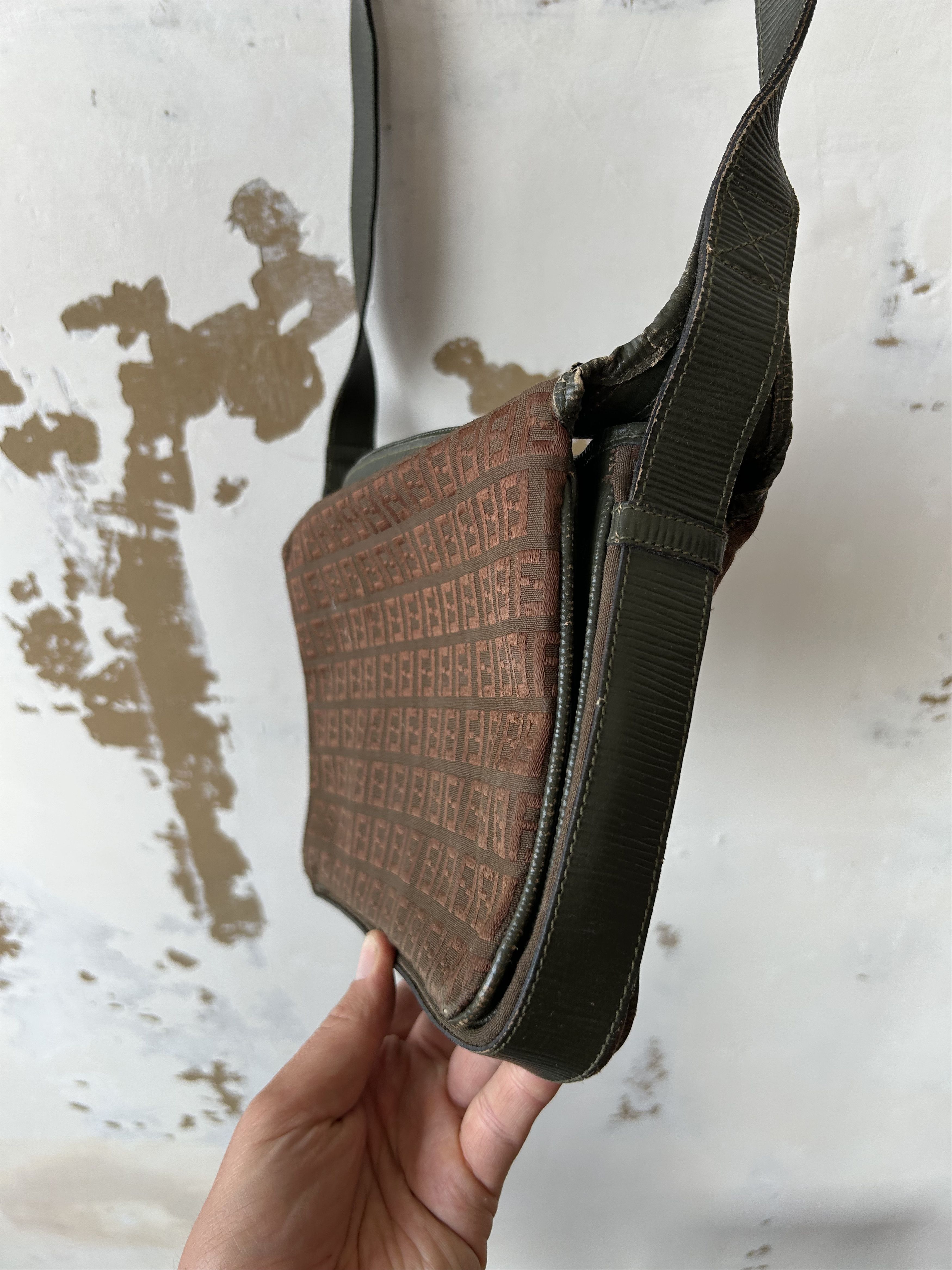 Fendi Vintage Fendi Bag Zucca Baguette Brown Size ONE SIZE - 5 Thumbnail