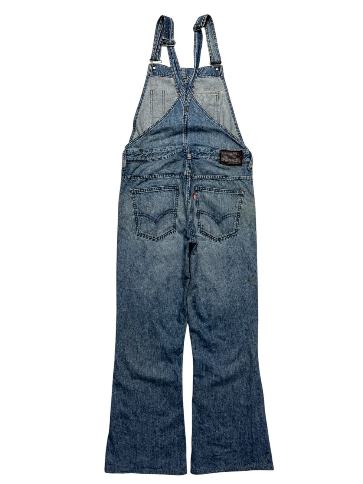 Levi's 💥FLARE💥90's LEVI'S RUSTY OVERALL RARE POCKET BOOTCUT MUDWASH Size US 30 / EU 46 - 2 Thumbnail