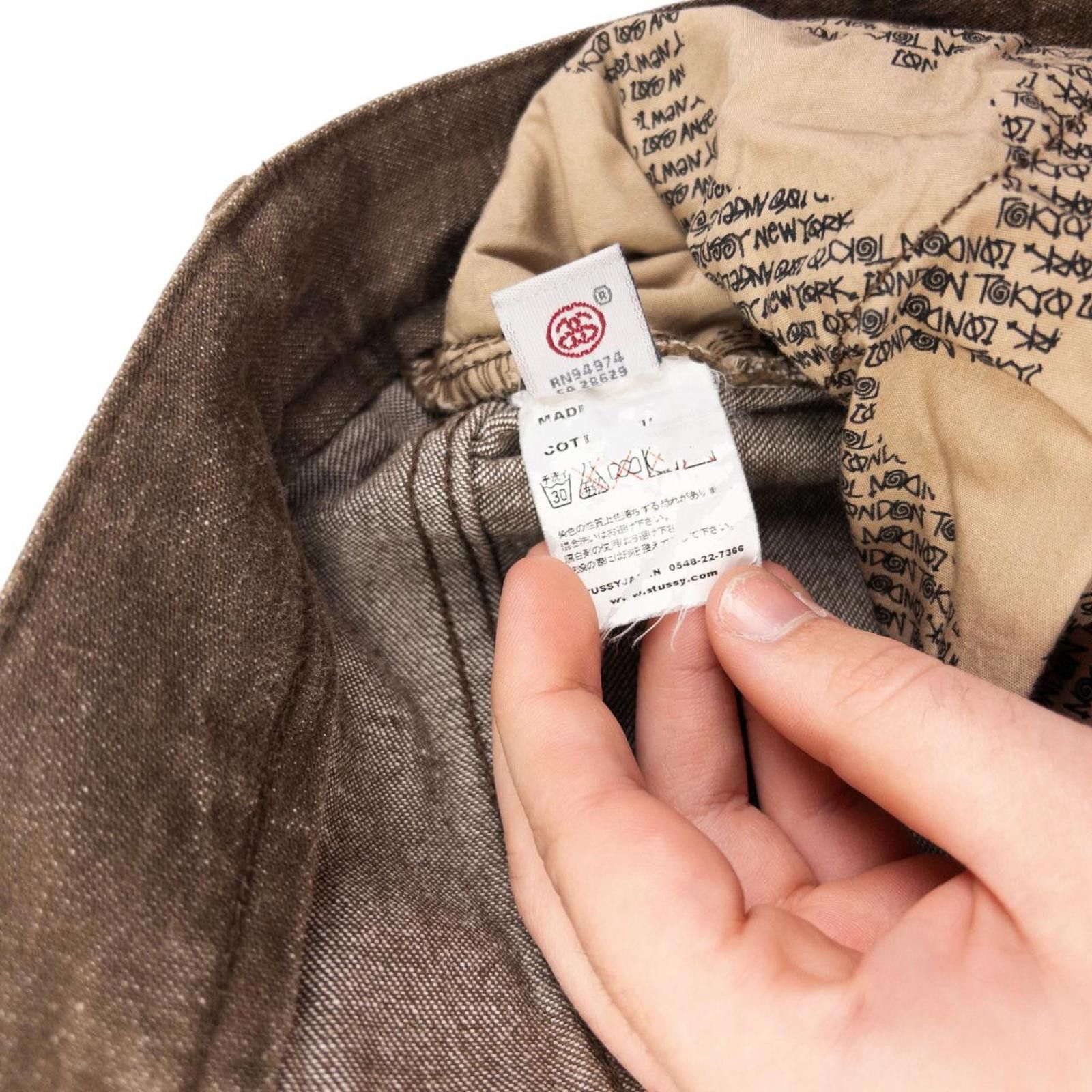Stussy Vintage Stussy Trousers Size W32 Size US 31 - 6 Thumbnail