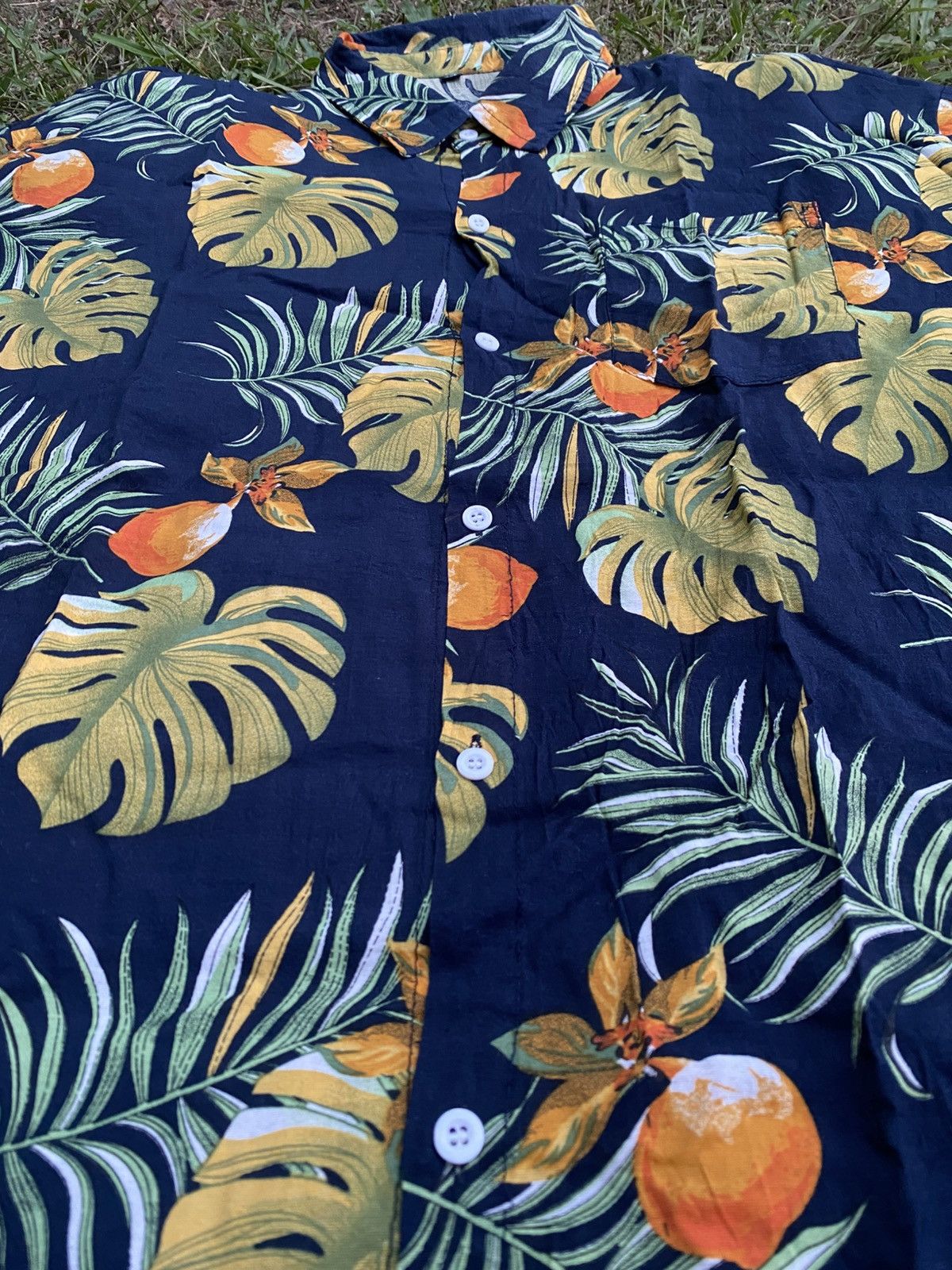 Vintage Vintage Hawaiian Shirt With Floral Motive Size US XXL / EU 58 / 5 - 2 Thumbnail