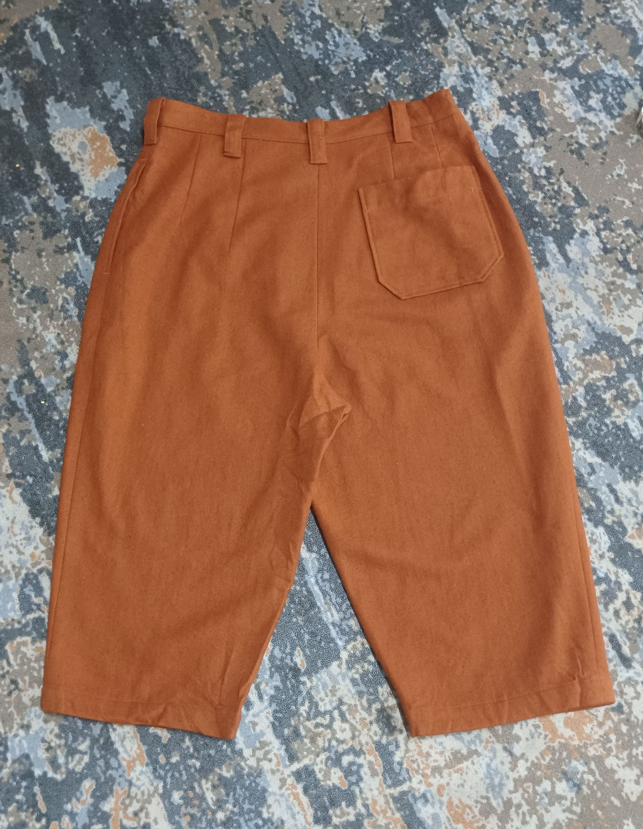 Yohji Yamamoto Rare🔥90s Yohji Yamamoto Wool Short Pants Size US 30 / EU 46 - 2 Thumbnail