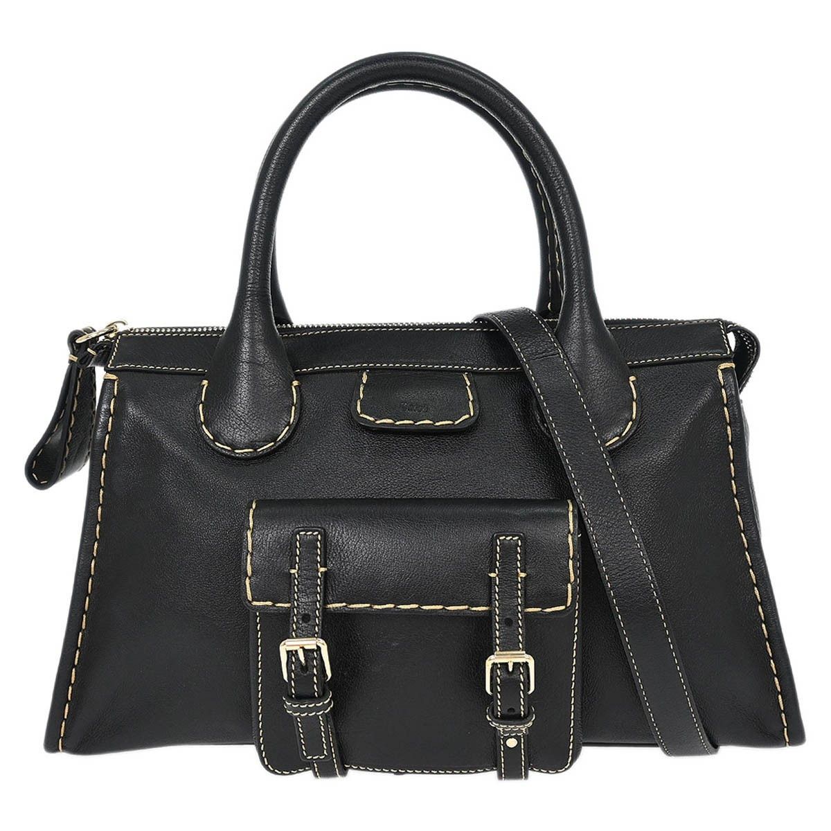 Chloe Chloe Edith NM Satchel Leather Size ONE SIZE - 1 Thumbnail