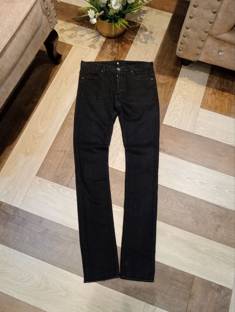 Fagassent Toshiki Aoki SEIGEKI AOKIHIFUKU FAGASSENT TOSHIKI AOKI BLACK SKINNY JEANS Size US 28 / EU 44 - 1 Thumbnail