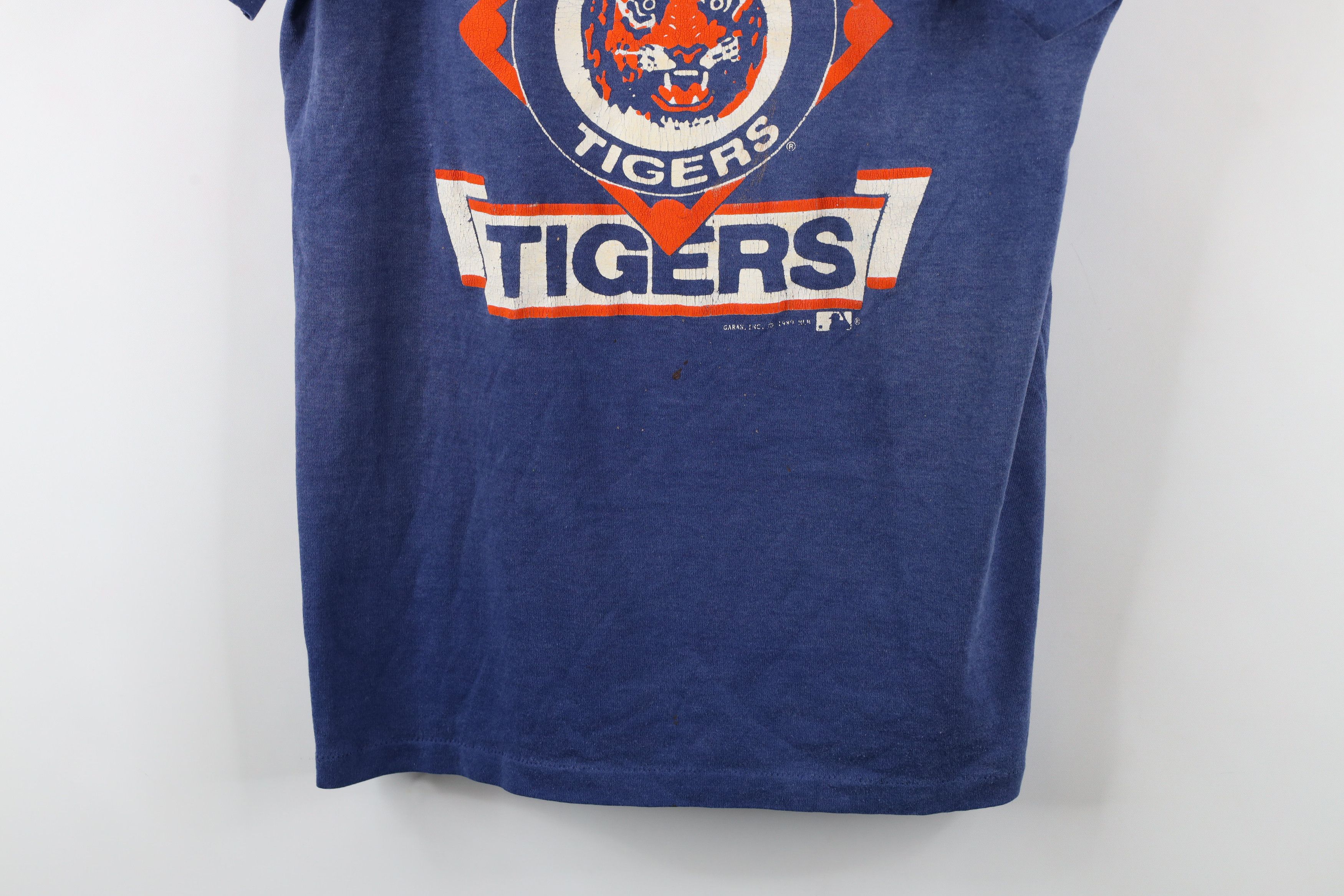 Vintage Vintage 80s Detroit Tigers Baseball Short Sleeve T-Shirt USA Size US XL / EU 56 / 4 - 3 Thumbnail