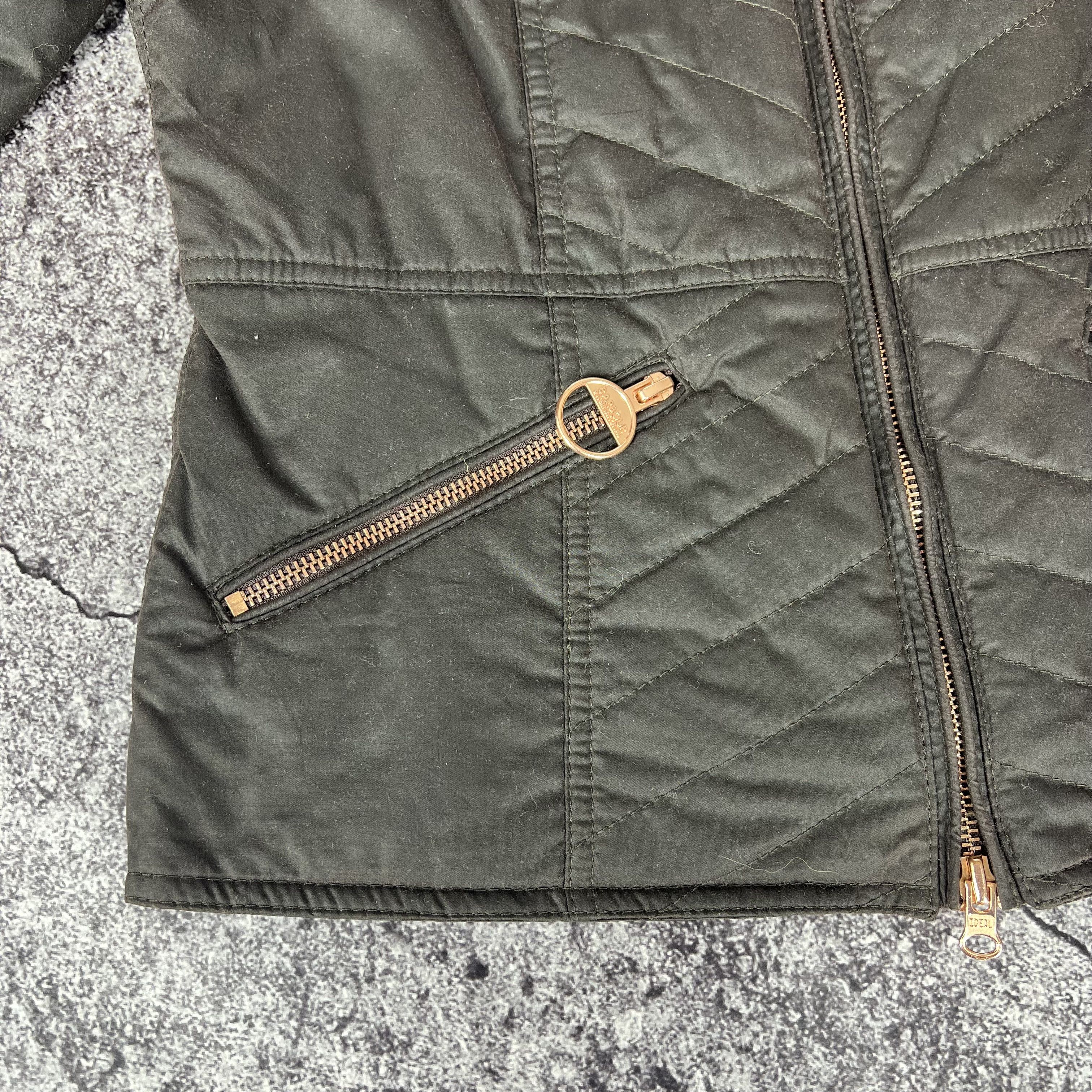 Barbour Barbour International Backmarker Waxed Jacket Size 8 Size S / US 4 / IT 40 - 7 Thumbnail