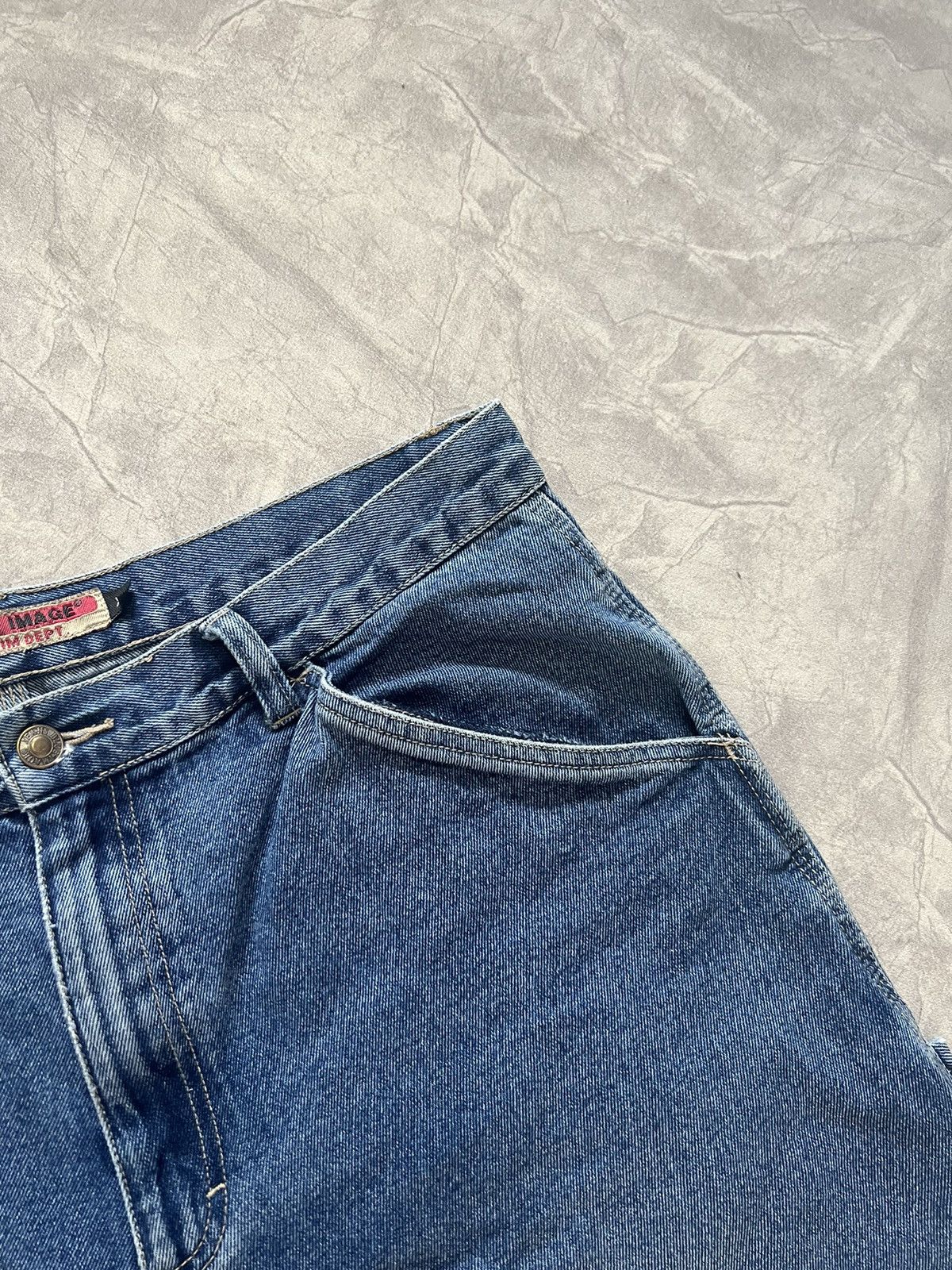 Carhartt × Vintage Crazy Vintage Y2K Baggy Carpenter Jean Shorts Size US 34 / EU 50 - 6 Thumbnail