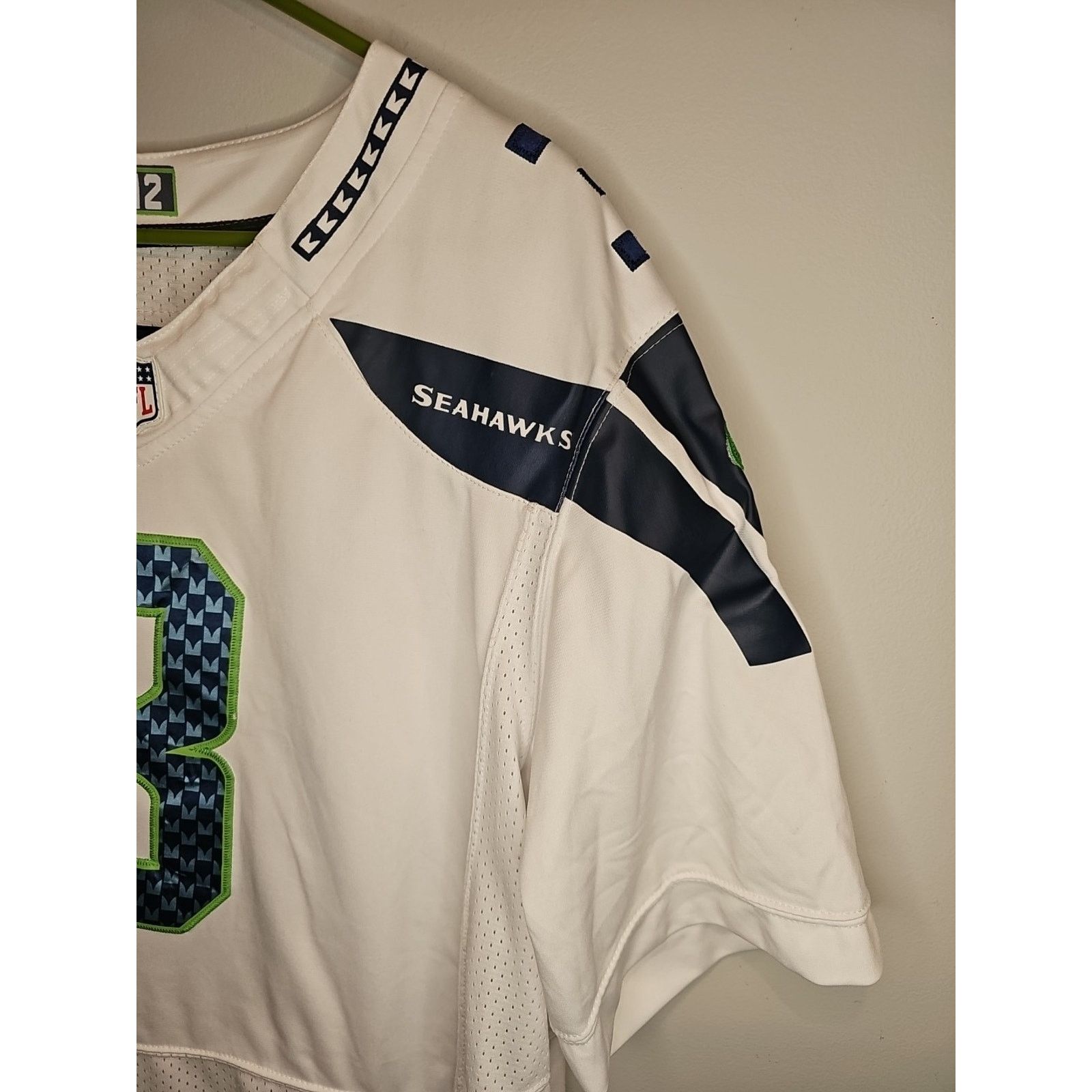 Nike Nike Sewn Seattle Seahawks Russell Wilson #3 Jersey Size 52 Size US XXL / EU 58 / 5 - 8 Thumbnail