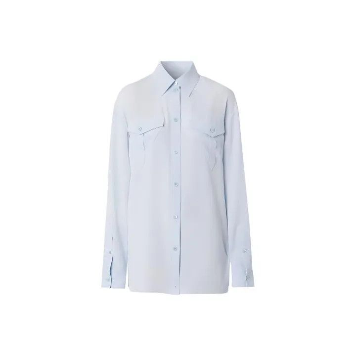 Burberry Casual Long Sleeve Button-Up Shirt 0079